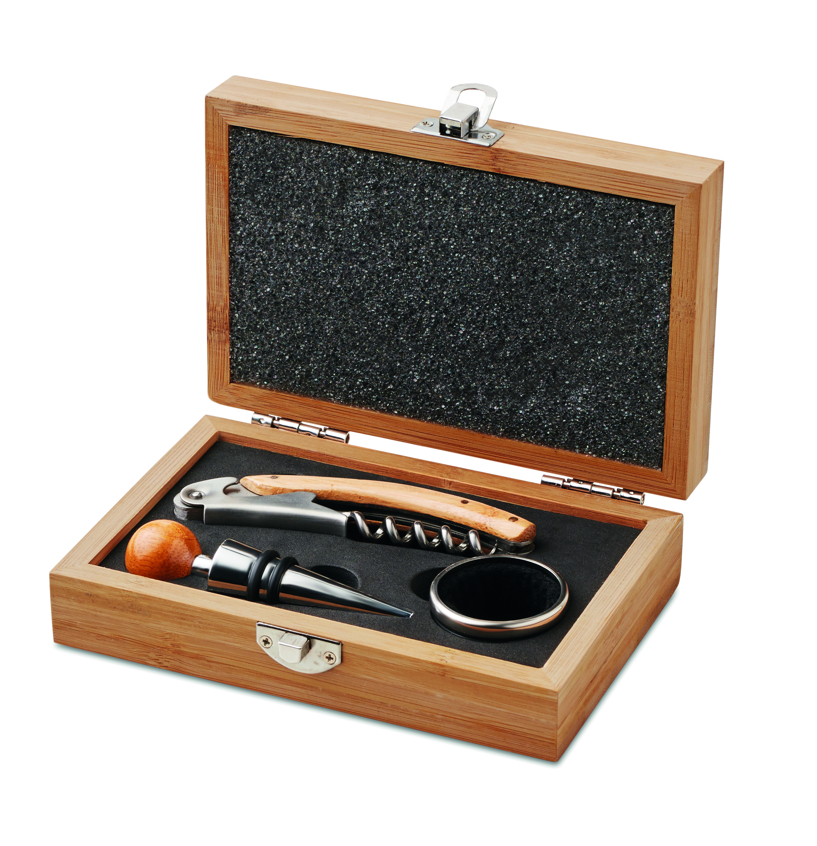 Coffret de sommelier en bambou