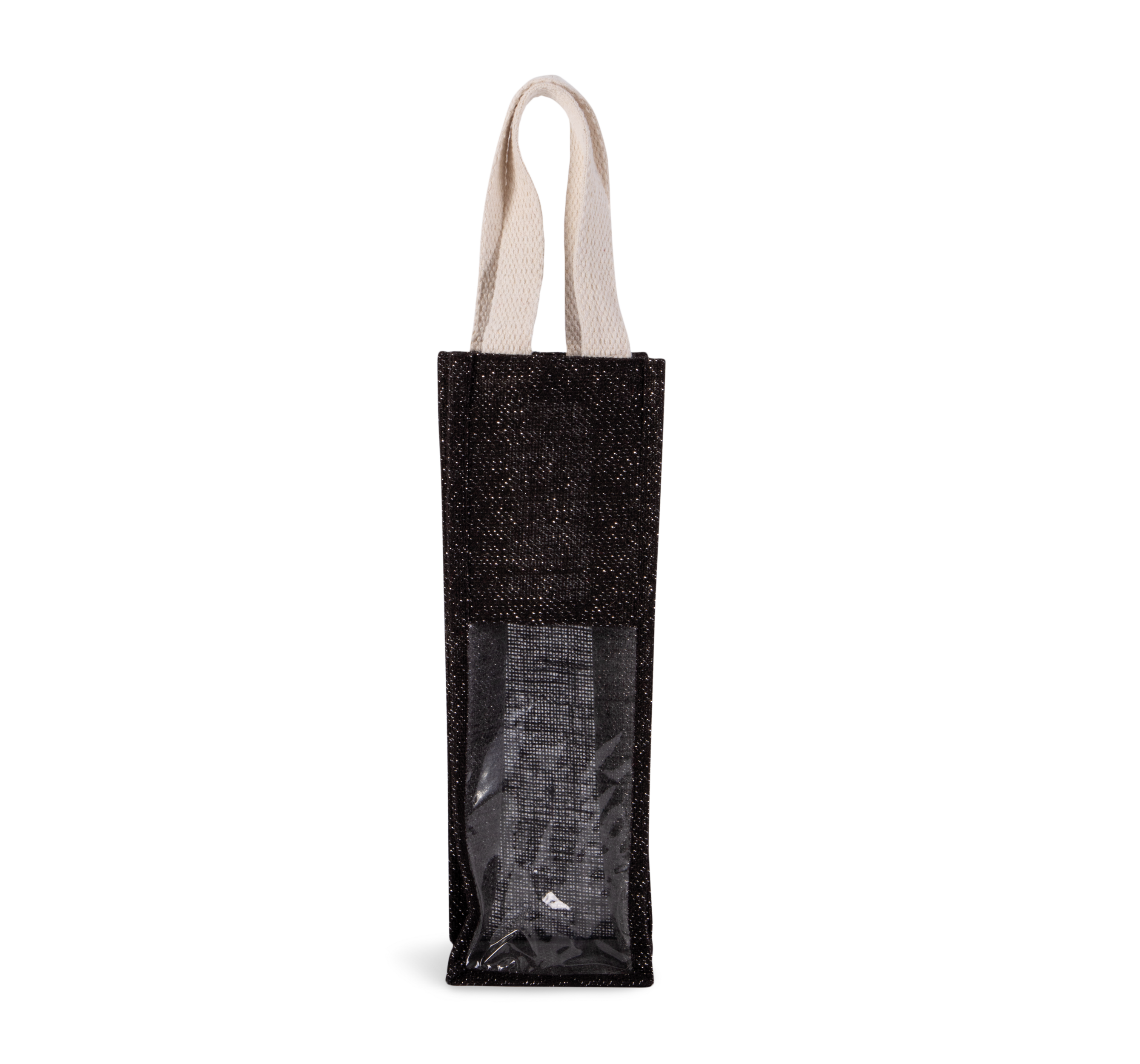 Sac porte-bouteille en jute