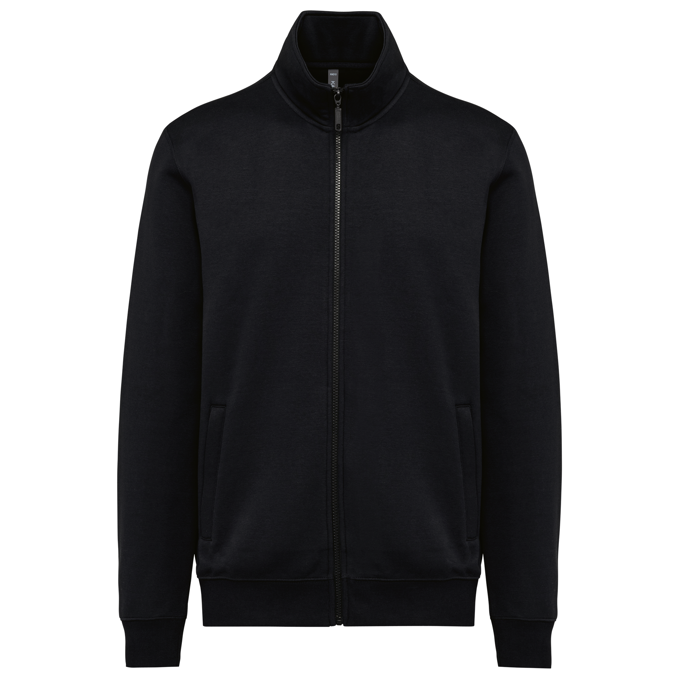 Sweat-shirt zippé K4010 en polycoton - Homme