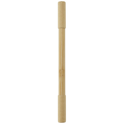 Stylo duo en bambou Samambu