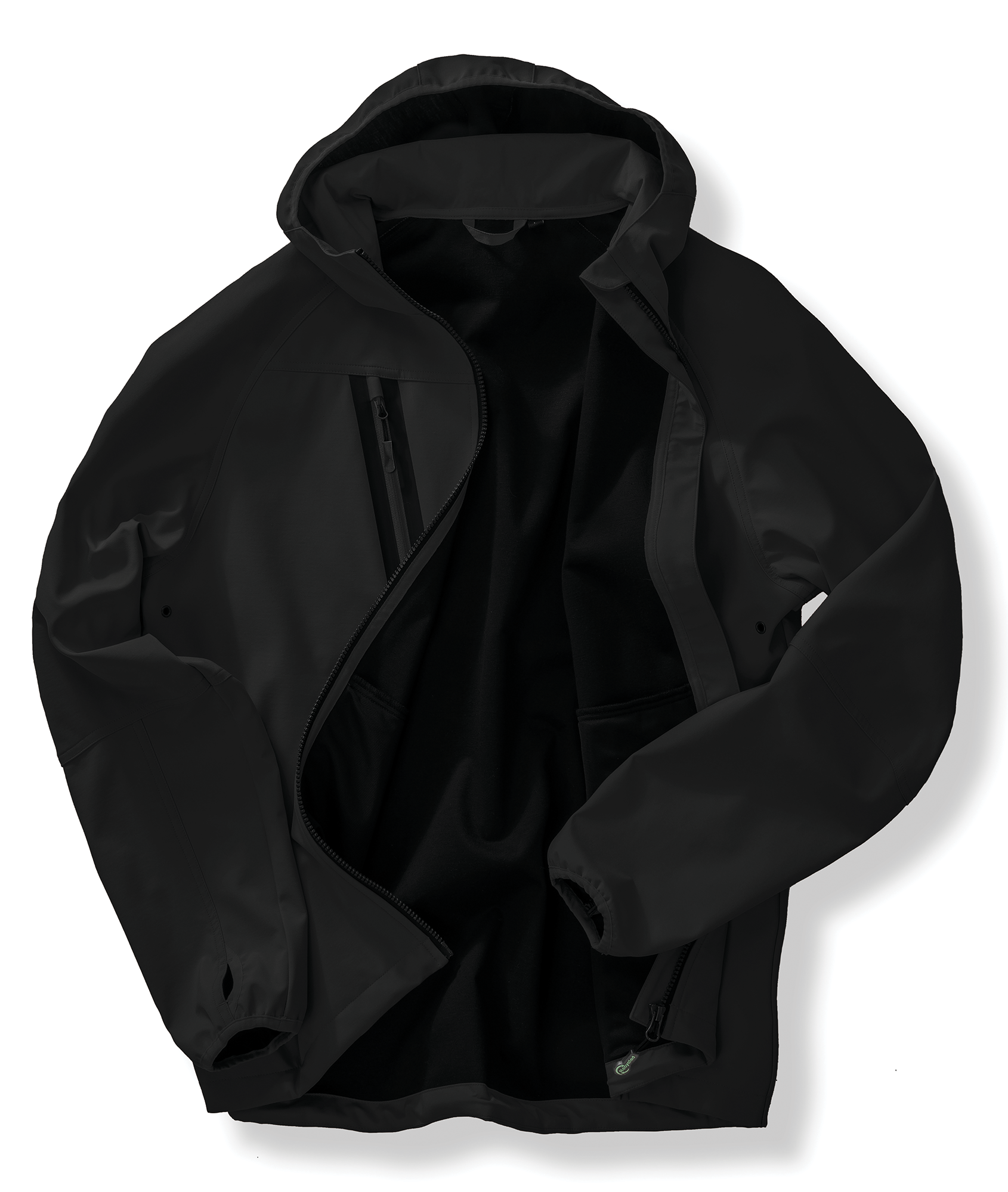 Veste Softshell 3 couches recyclée à capuche - Unisexe