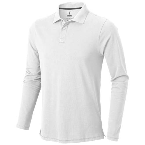 Polo Oakville manches longues en Coton - Homme