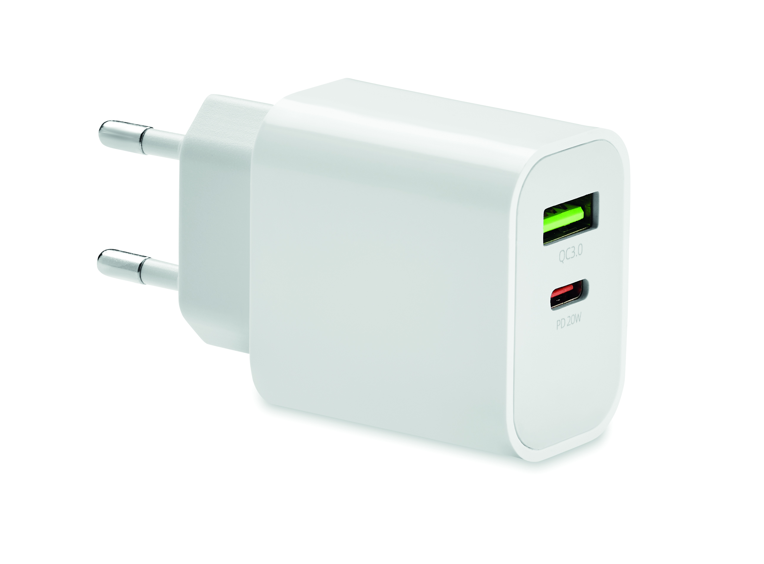 Chargeur 18W 2 ports prise UE