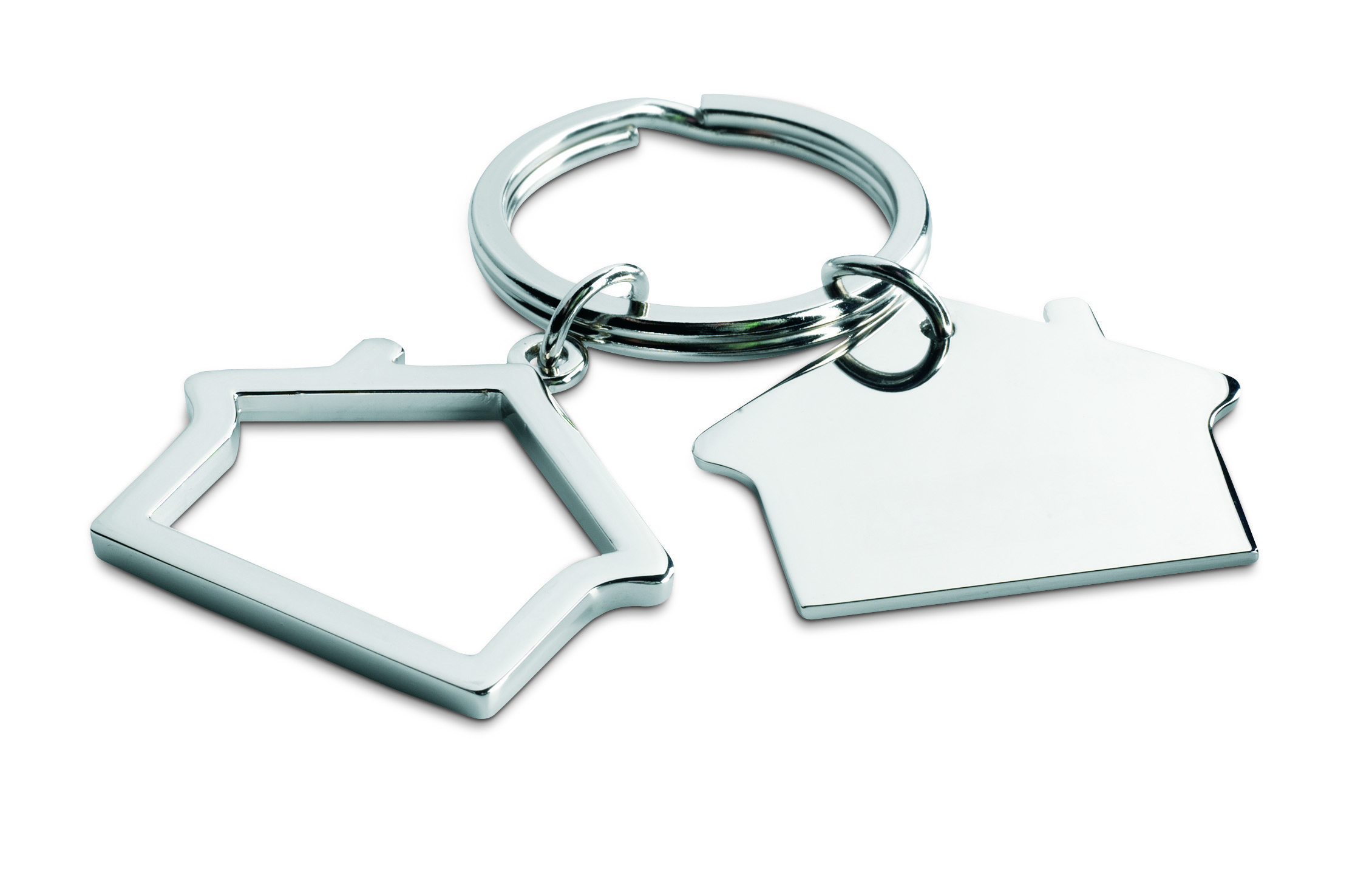 Porte-clés métal alliage de zinc forme maison