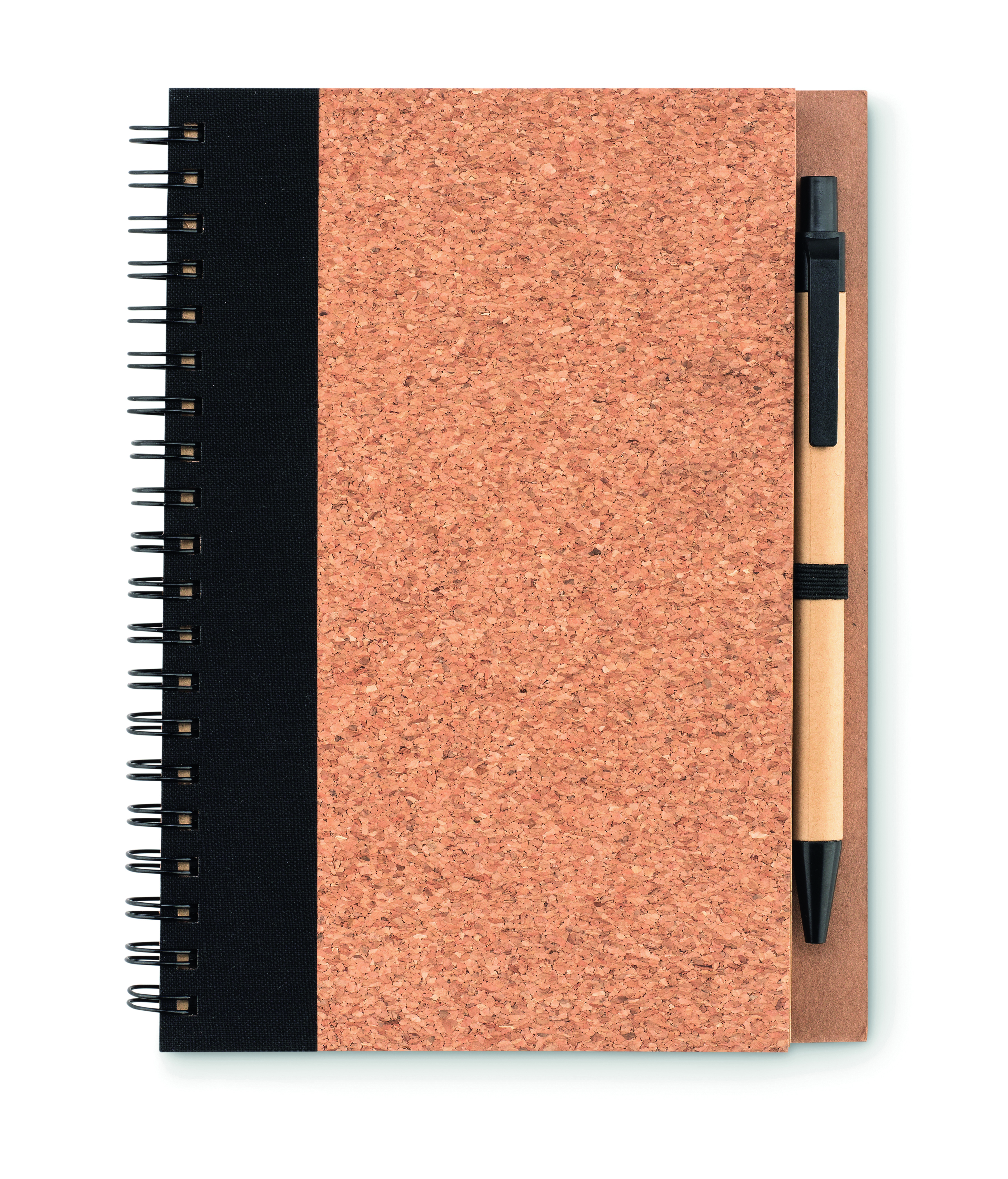 Carnet en liège avec stylo
