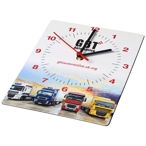 Rectangulaire horloge murale Brite-Clock®