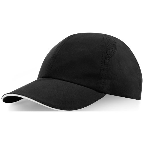 Casquette publicitaire sandwich 6 panneaux Morion GRS recyclée ajustable