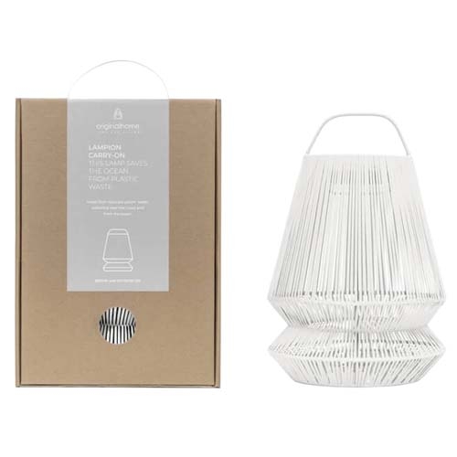Abat-jour portable recyclé Originalhome Lampion