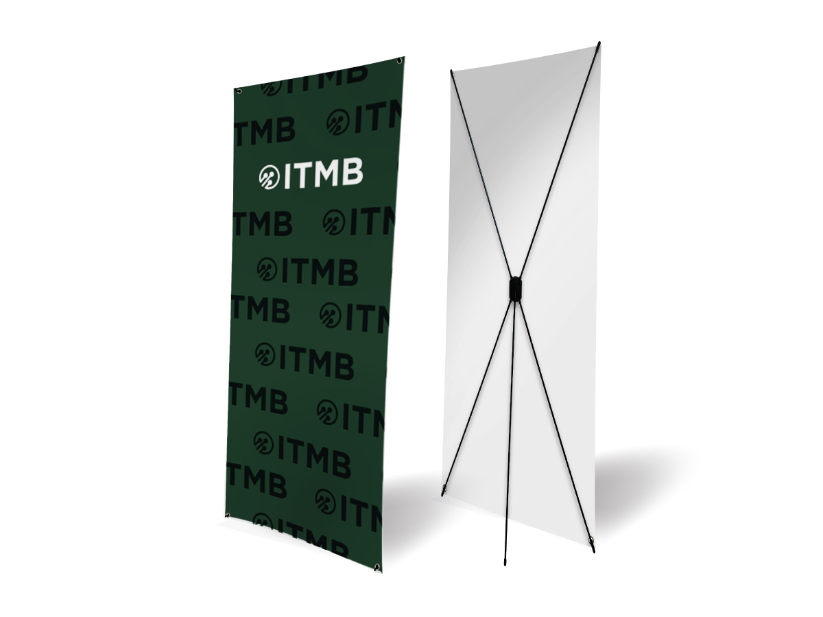 Impression Bâche Standard X-Banner Eco 80 x 180 cm 