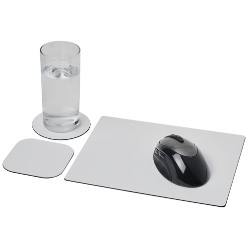 Ensemble de tapis de souris et sous-verre Brite-Mat