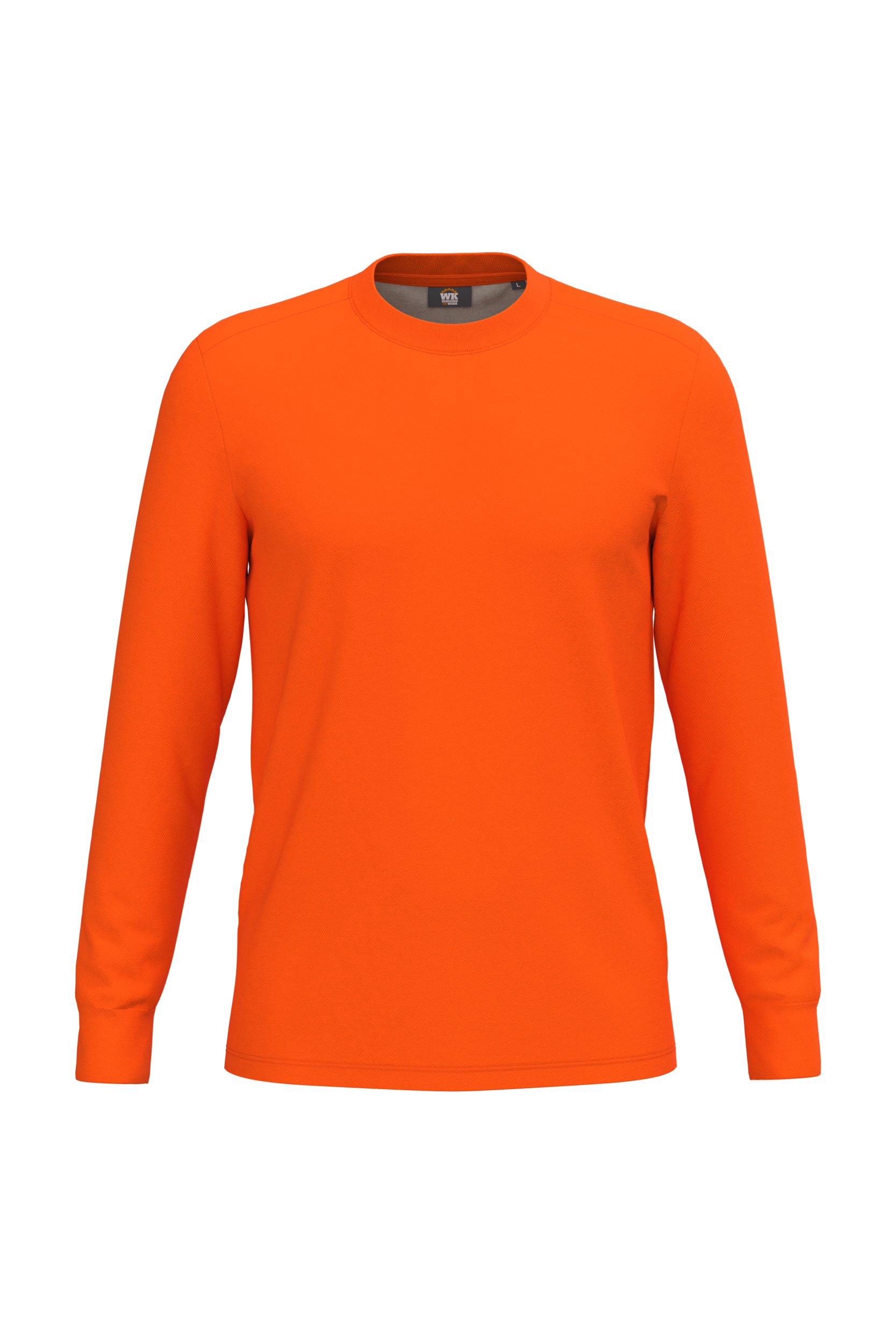 T-shirt écoresponsable manches longues en coton/polyester - Unisexe