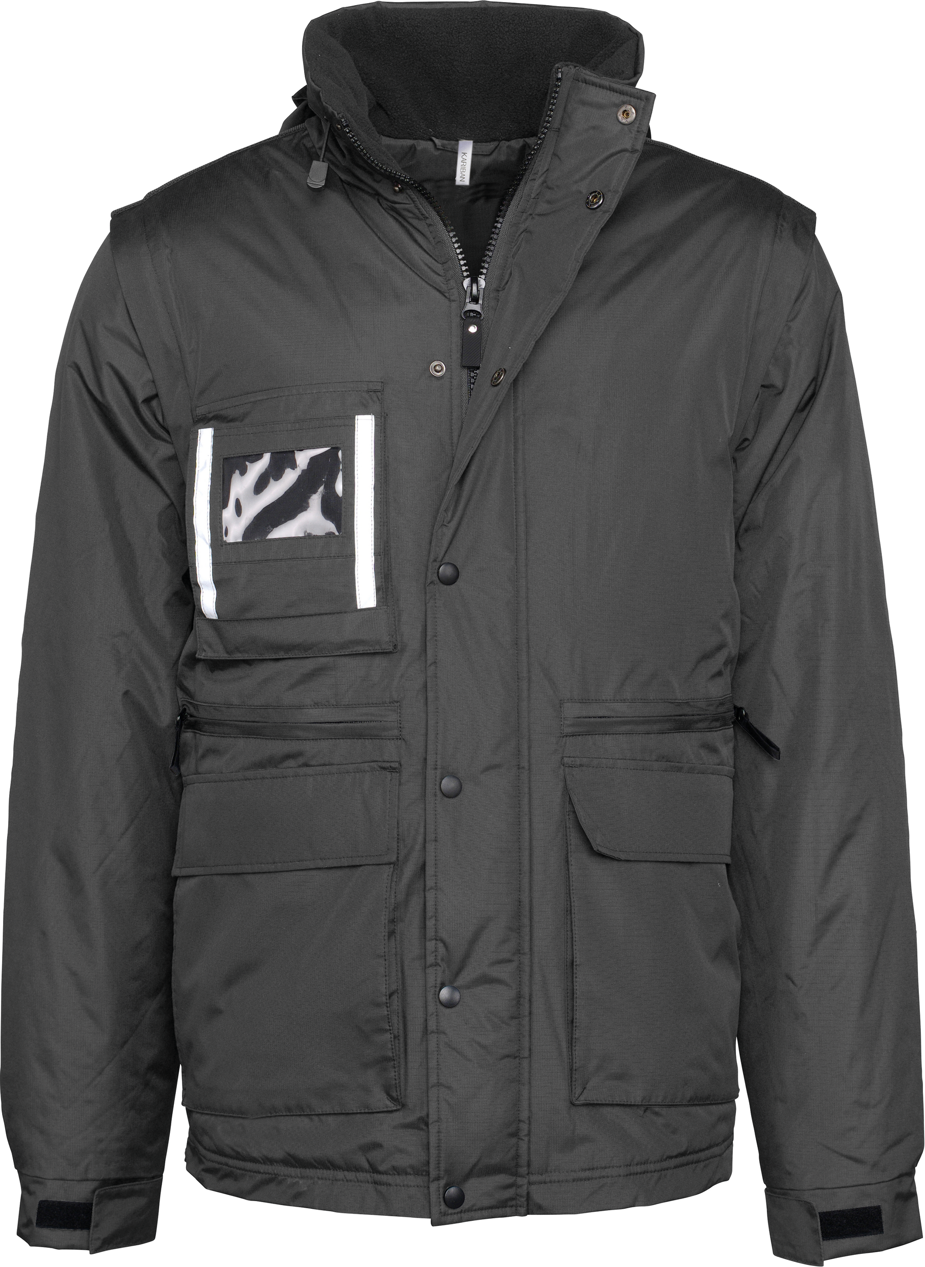 Parka workwear manches amovibles - Homme