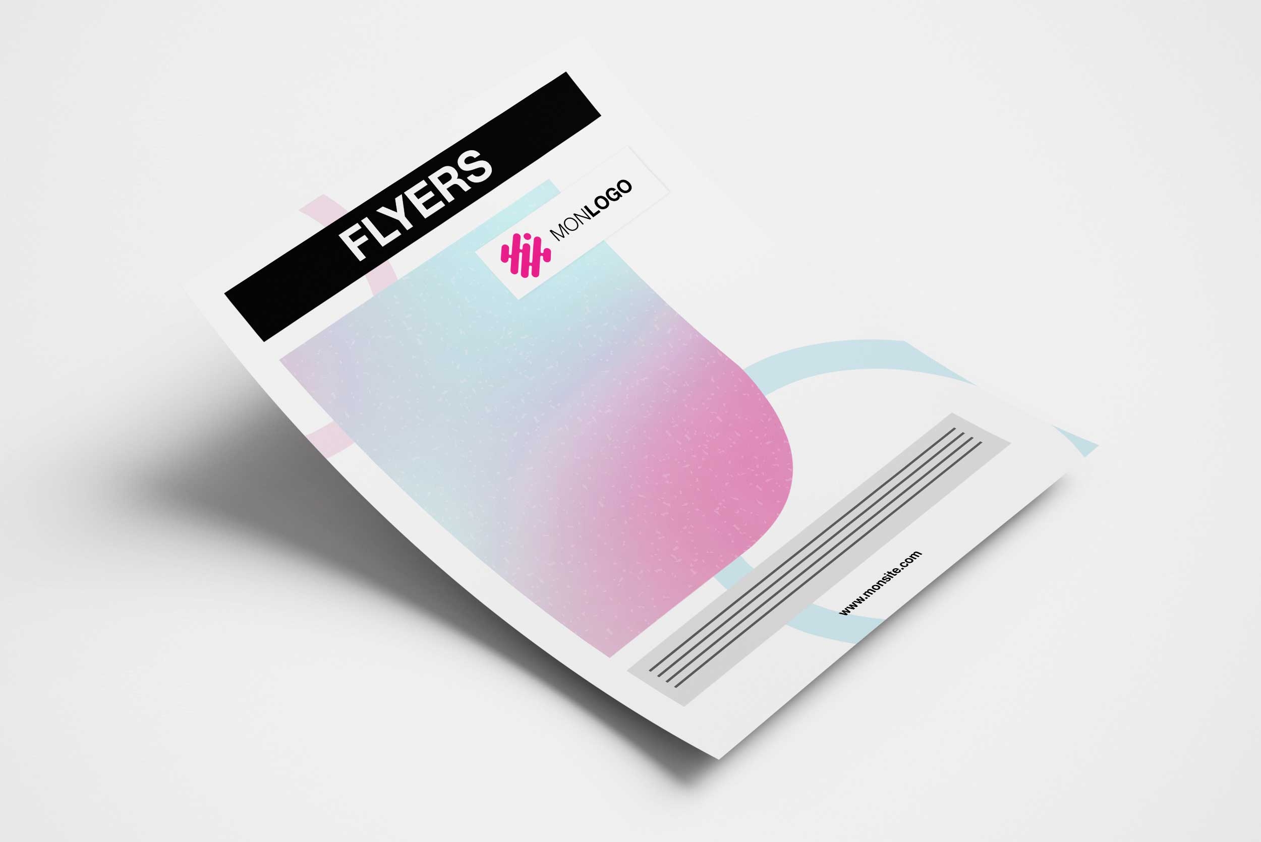 500 Flyers 9,9 x 21 (DL) cm