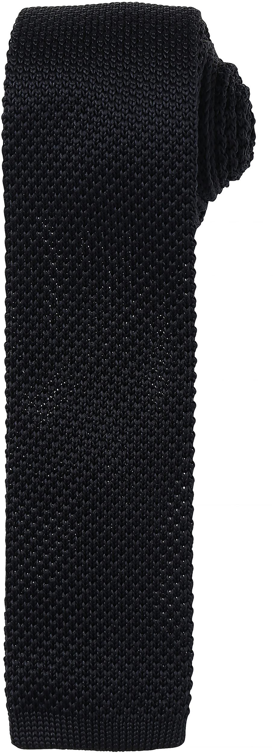Cravate fine tricotée en polyester