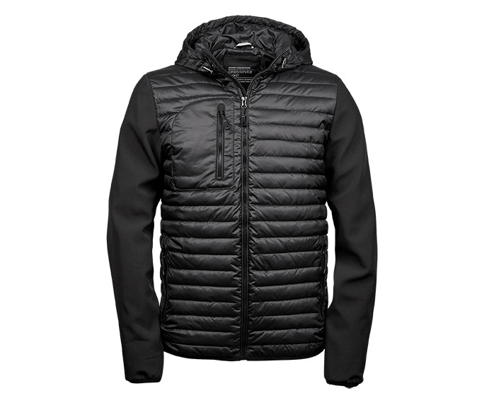 Softshell Hooded Crossover jacket en polyester - Homme