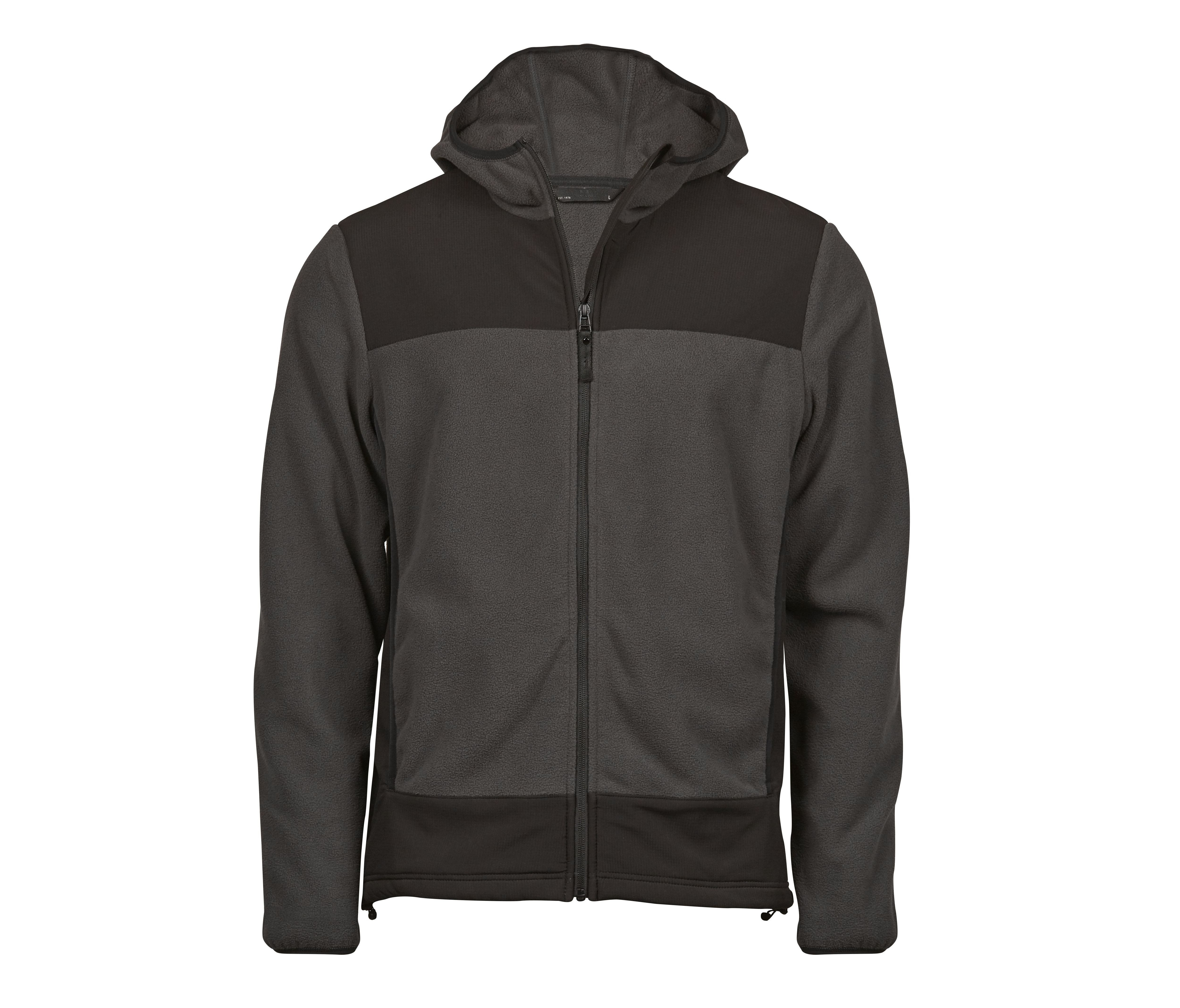 Polaire Mountain hooded en polyester recyclé - Unisexe