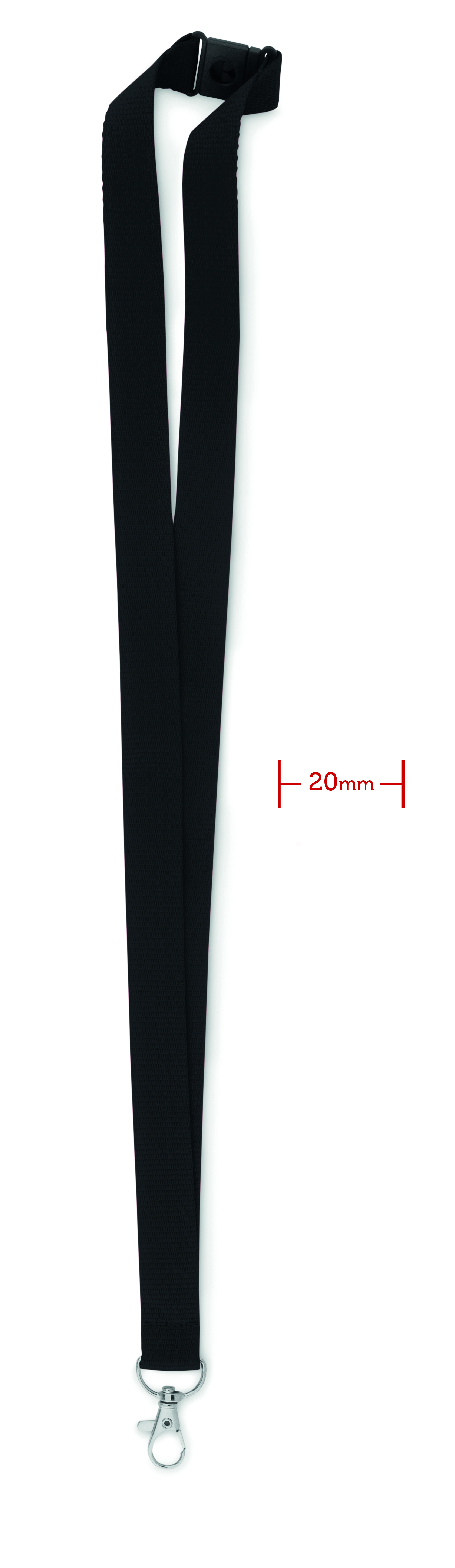 Lanyard crochet métal 20mm
