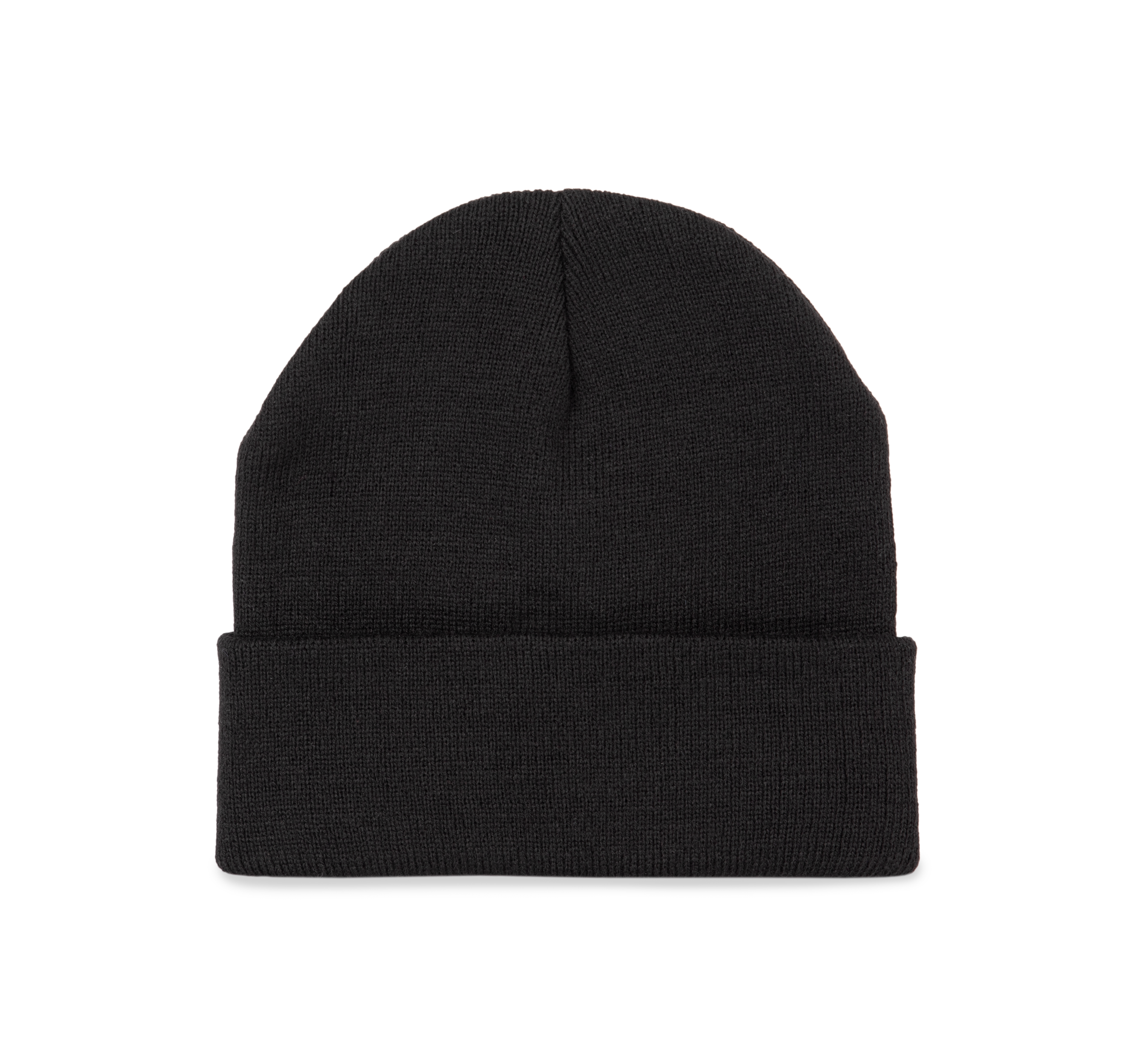 Bonnet recyclé avec revers tricoté en polyester/acrylique