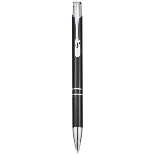 Stylo bille rétractable en aluminium Moneta
