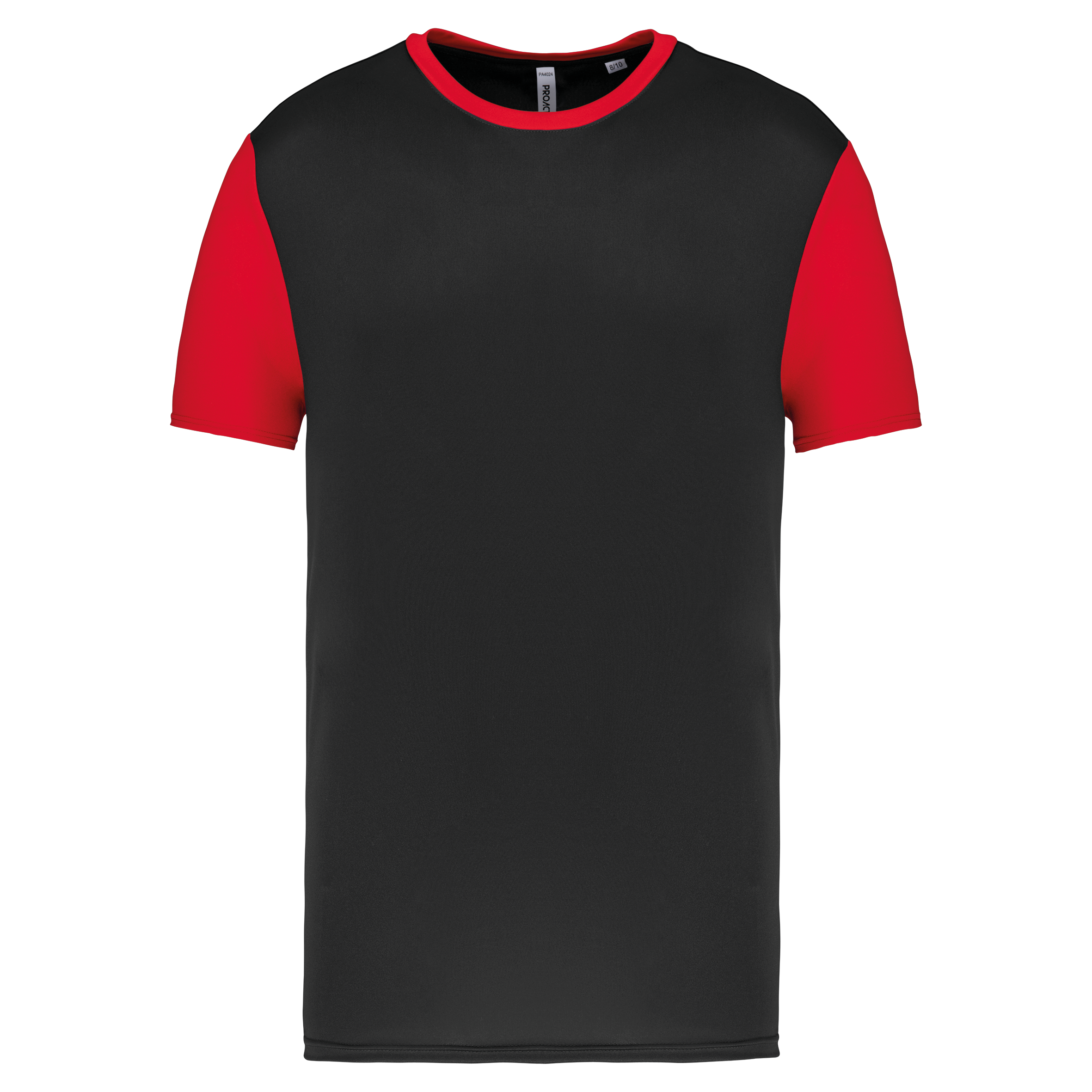 Maillot multisport manches courtes bicolore en polyester - Enfant