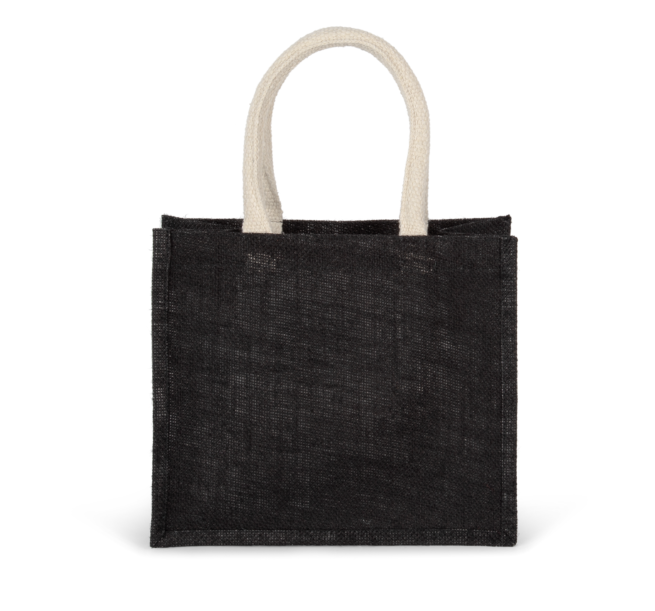Sac style cabas en toile de jute - modèle moyen