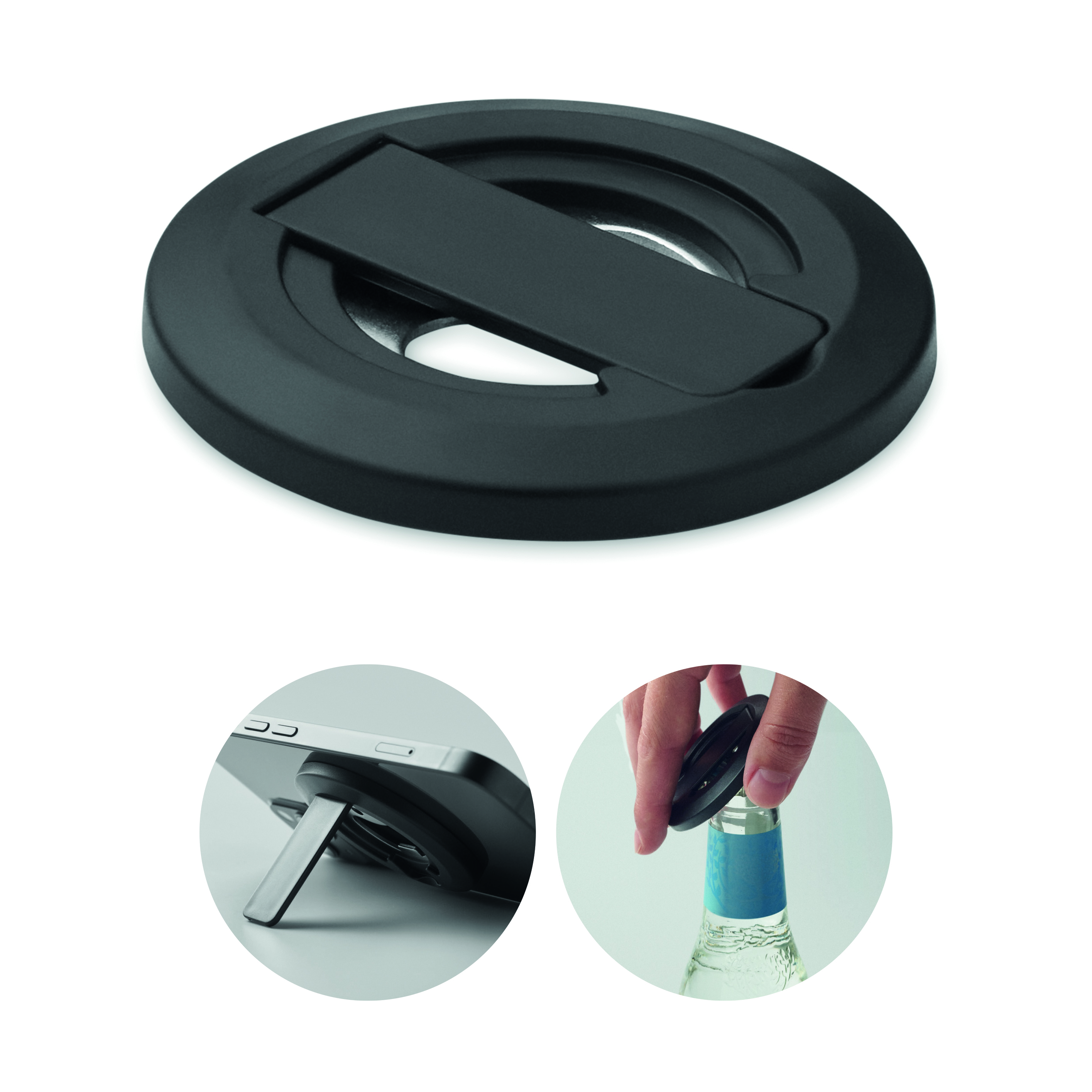 Support téléphone décapsuleur magnétique