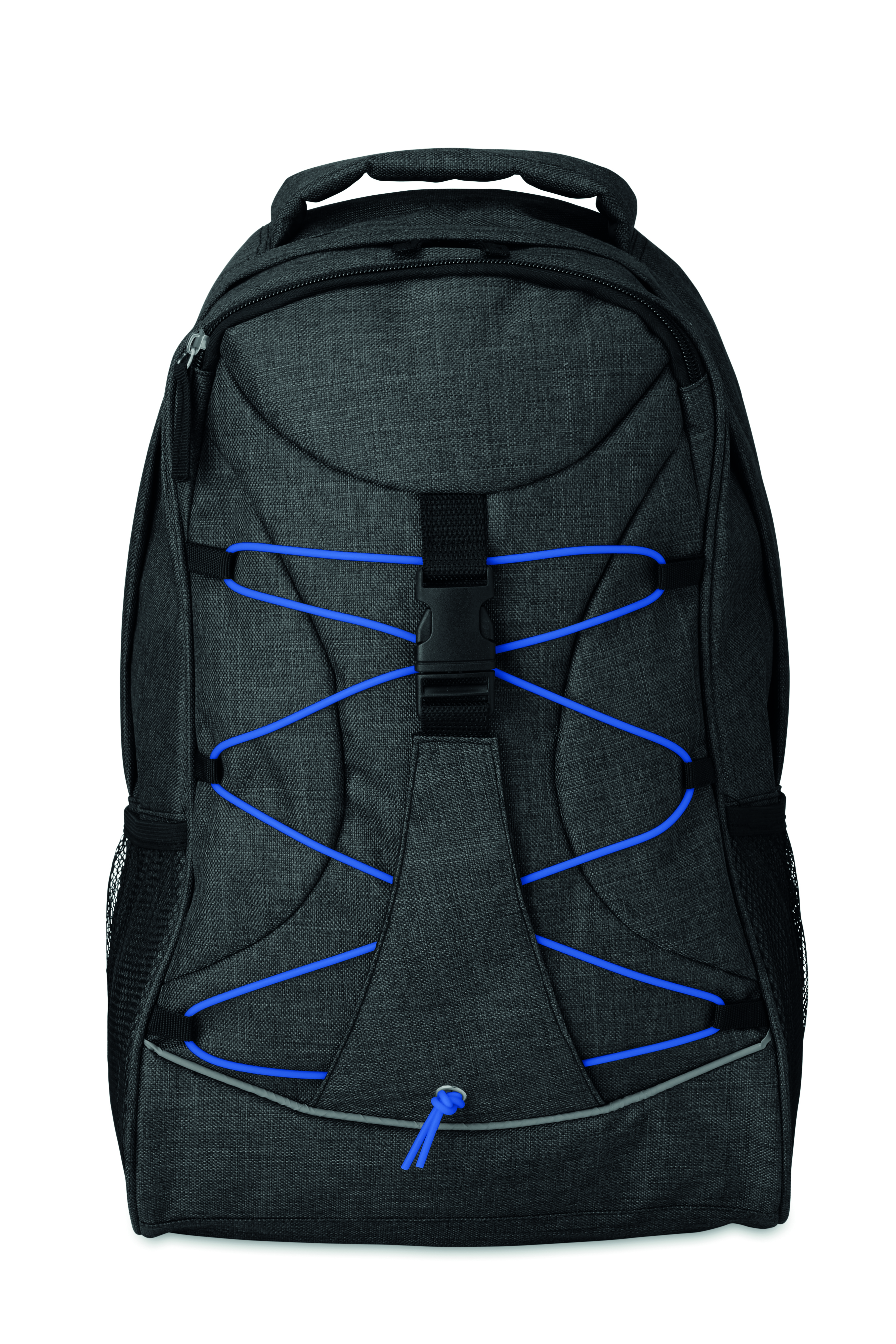 Polyester 600D bicolore cordon réfléchissant sac à dos