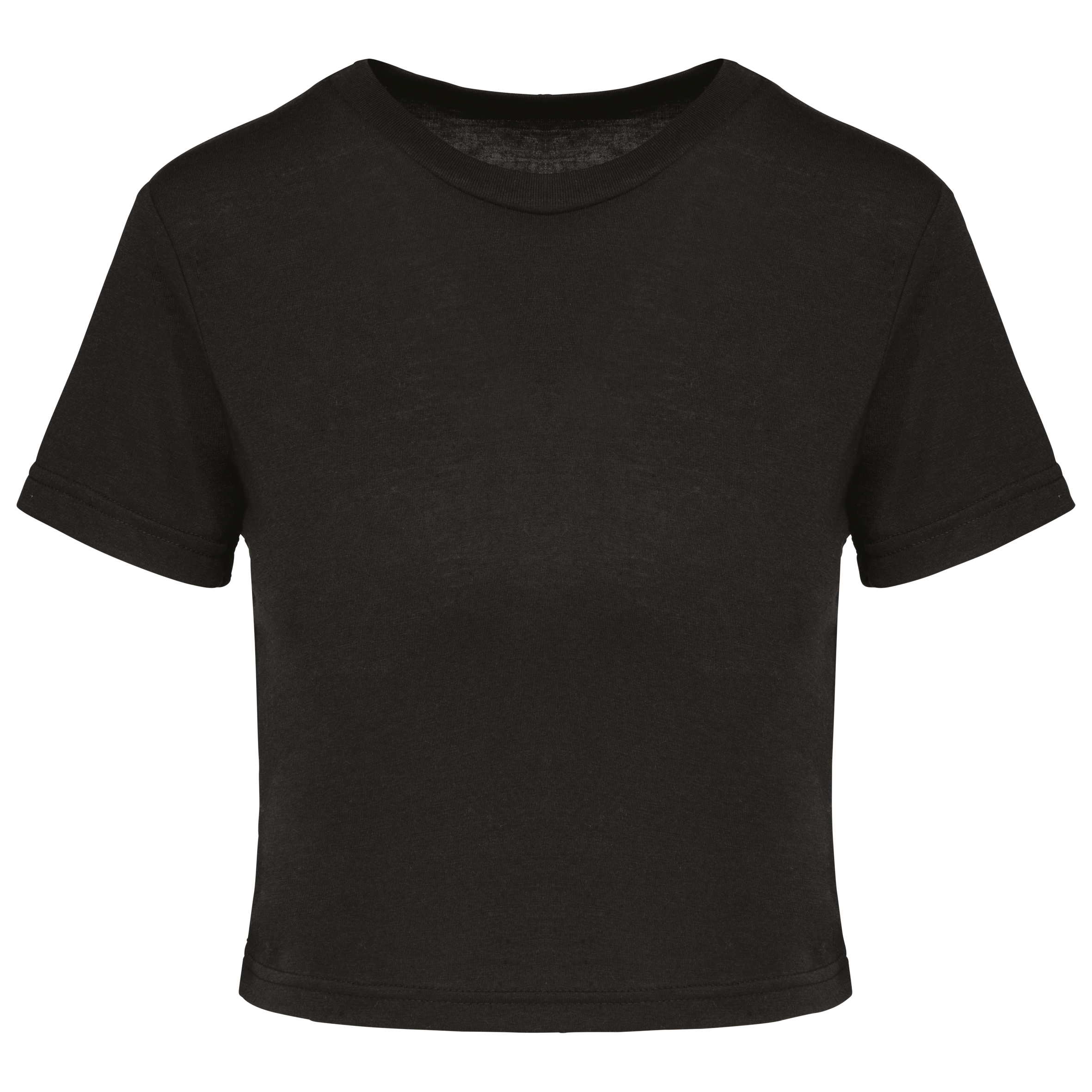 Crop top PA4022 en polyester / coton / viscose - Femme