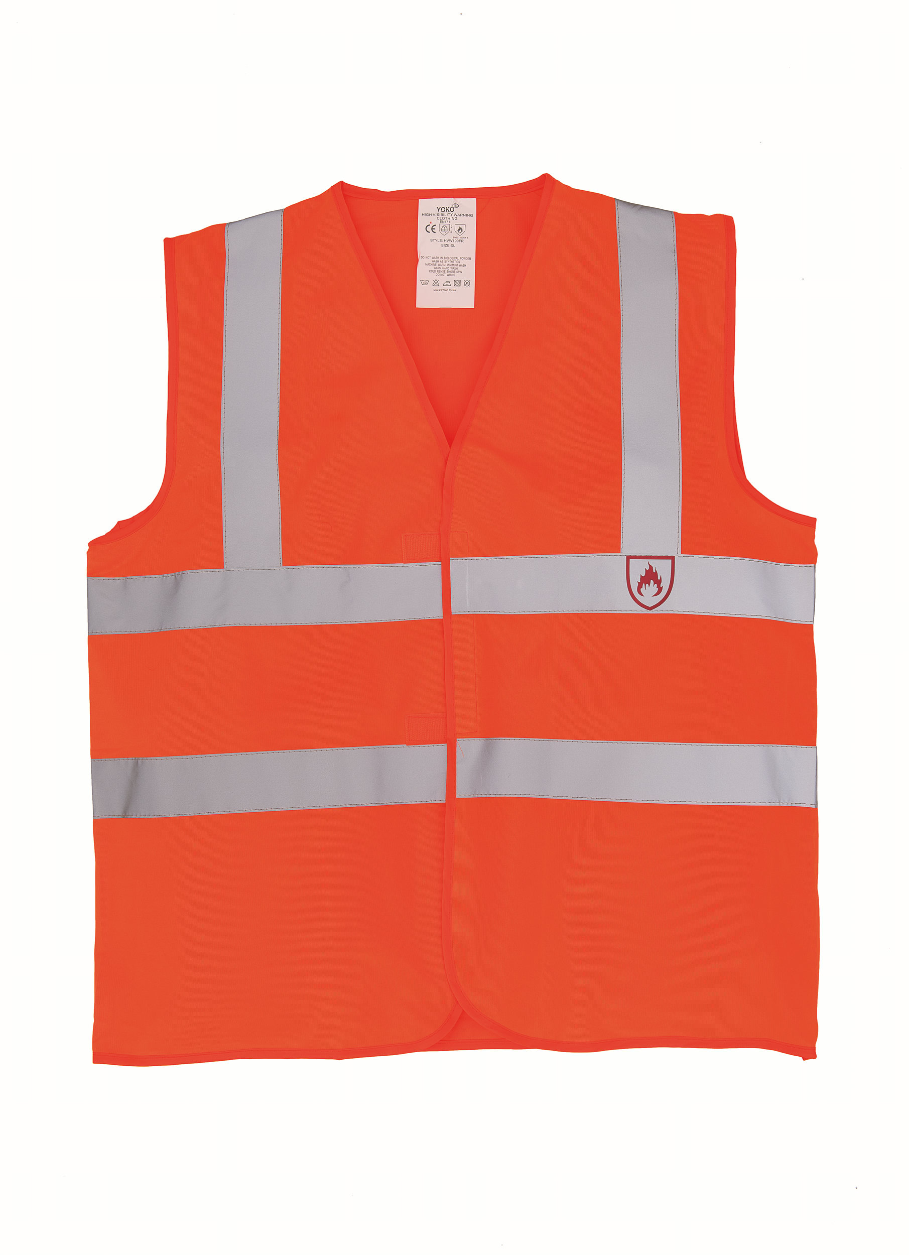 Gilet haute visibilité & Lsf (chaleur et flamme) en polyester