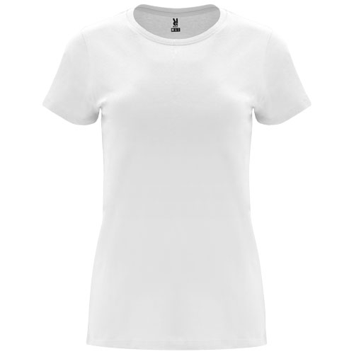 T-shirt Capri ajusté en coton - Femme