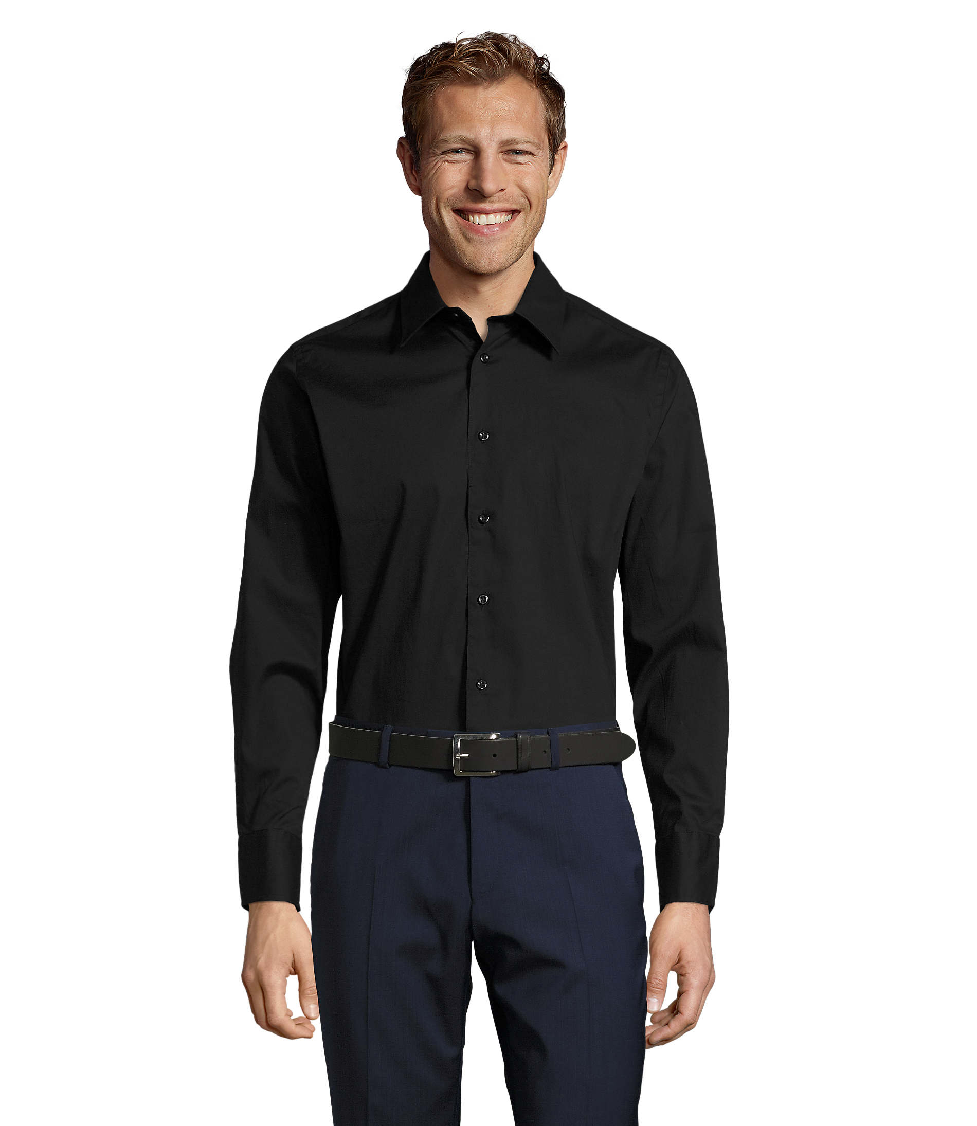 Chemise Brighton en coton/élasthanne - Homme