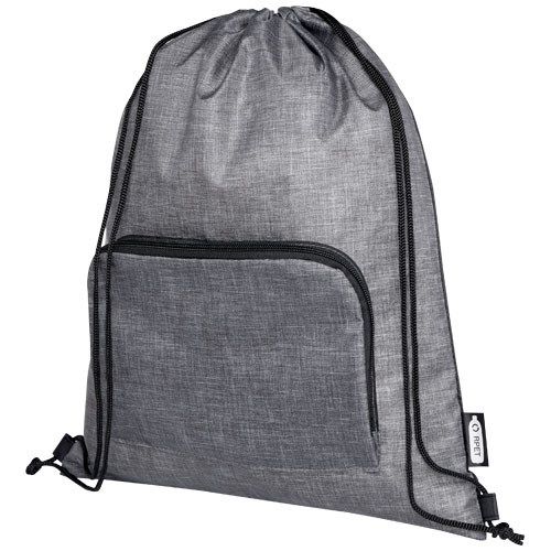 Sac pliable 7 L recyclé avec cordon de serrage