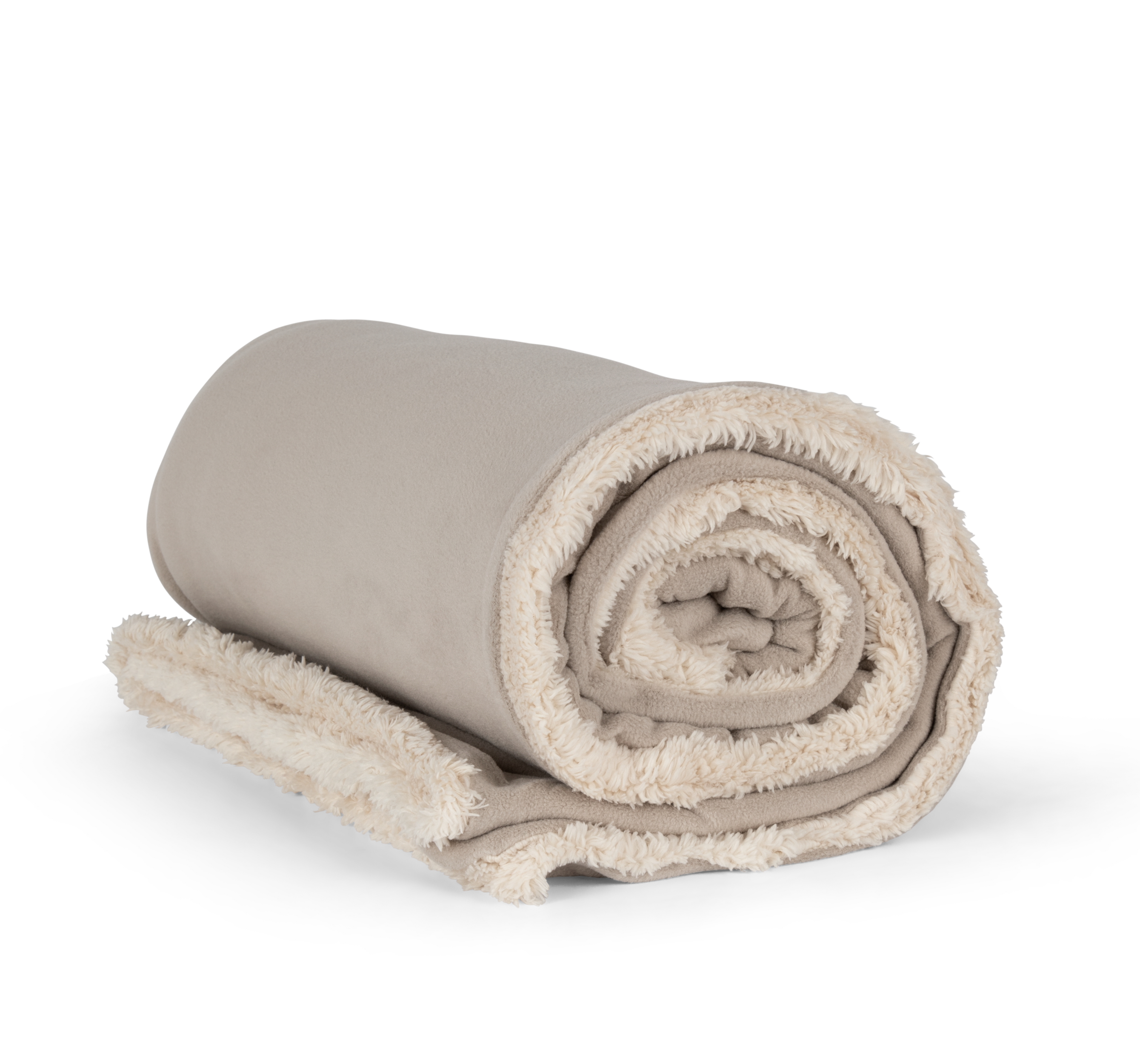 Plaid sherpa en polyester