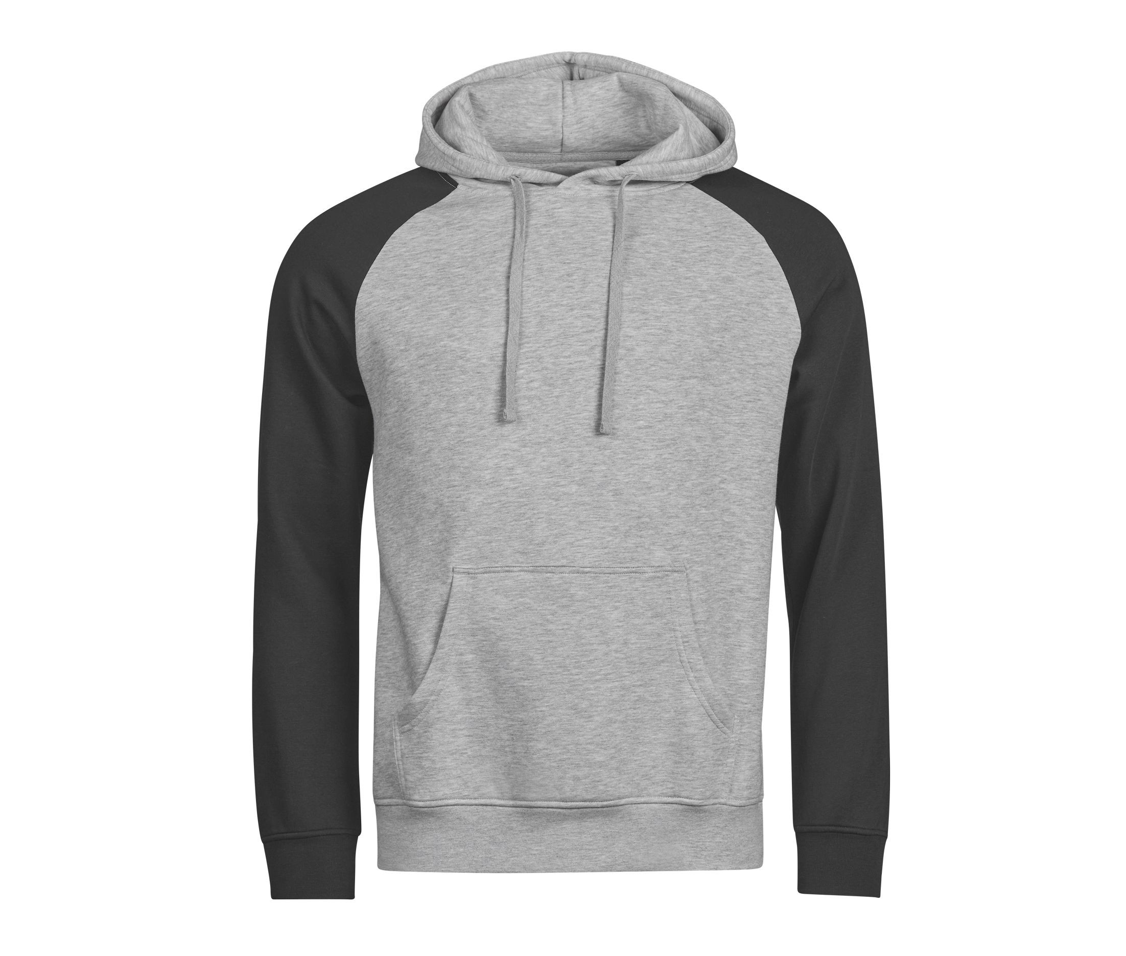 Sweat à capuche Unlabeled Two-Tone hooded sweatshirt en coton/polyester recyclé
