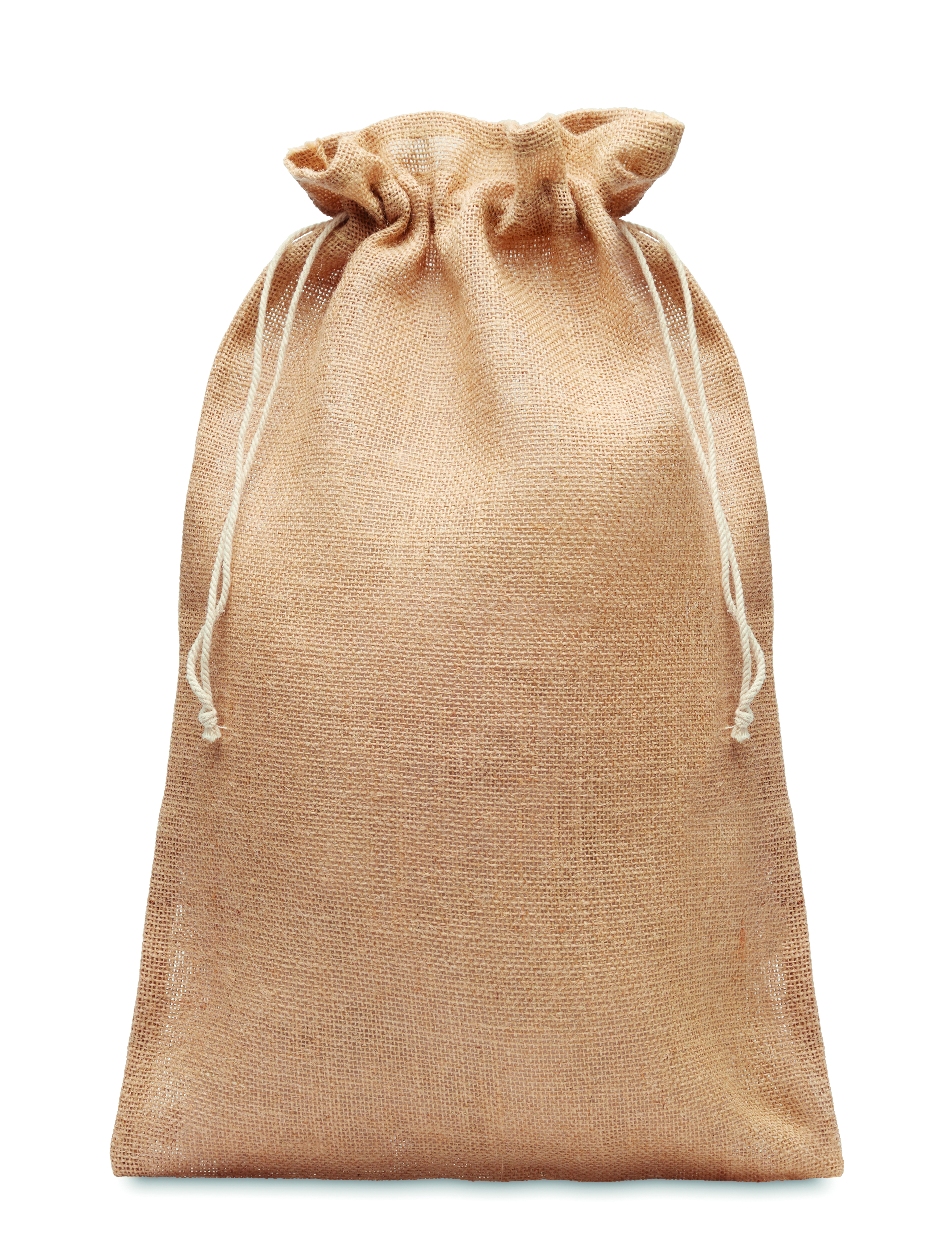 Grand sac cadeau en jute 30 x 47 cm