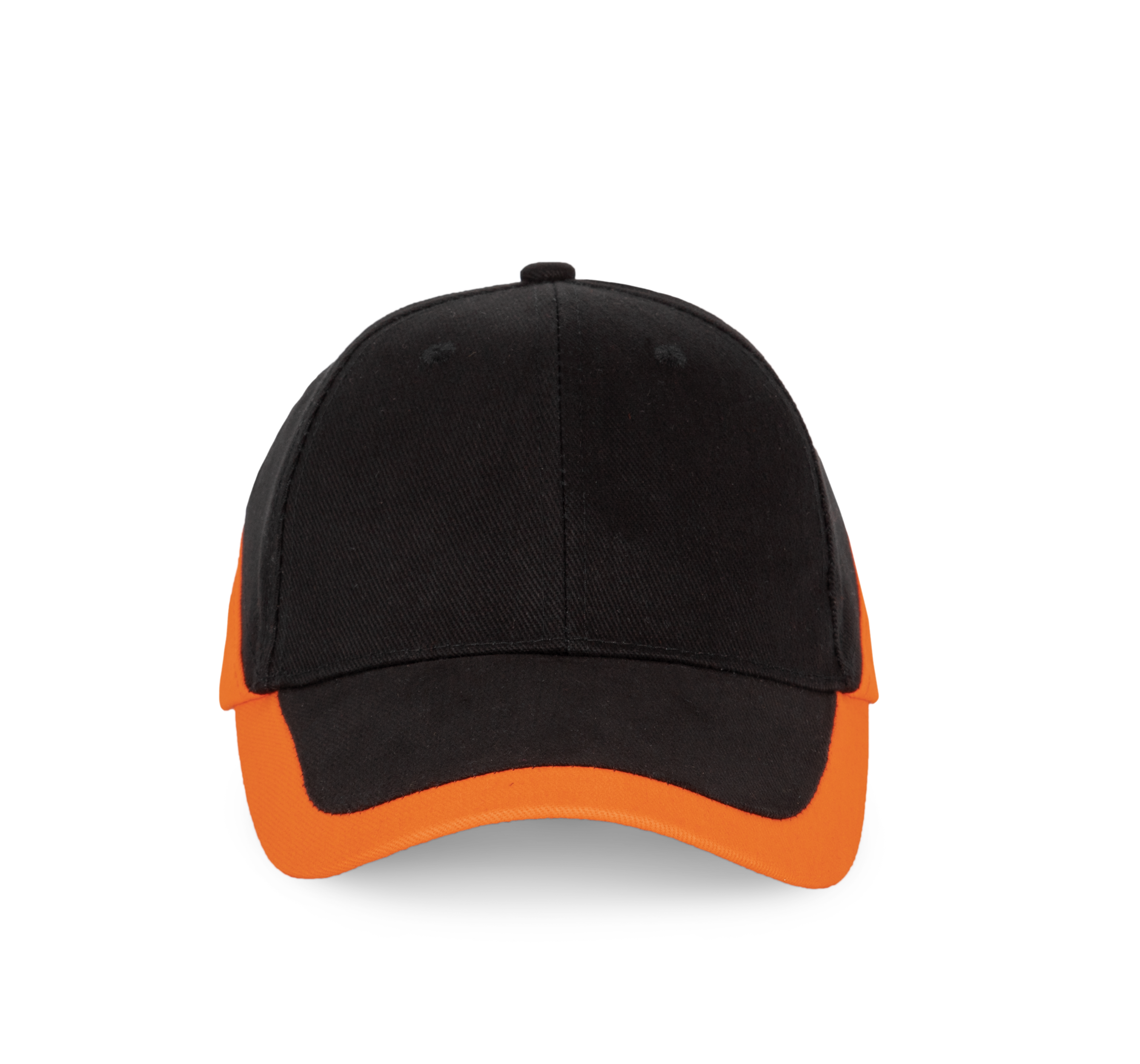Racing - Casquette bicolore 6 panneaux en coton