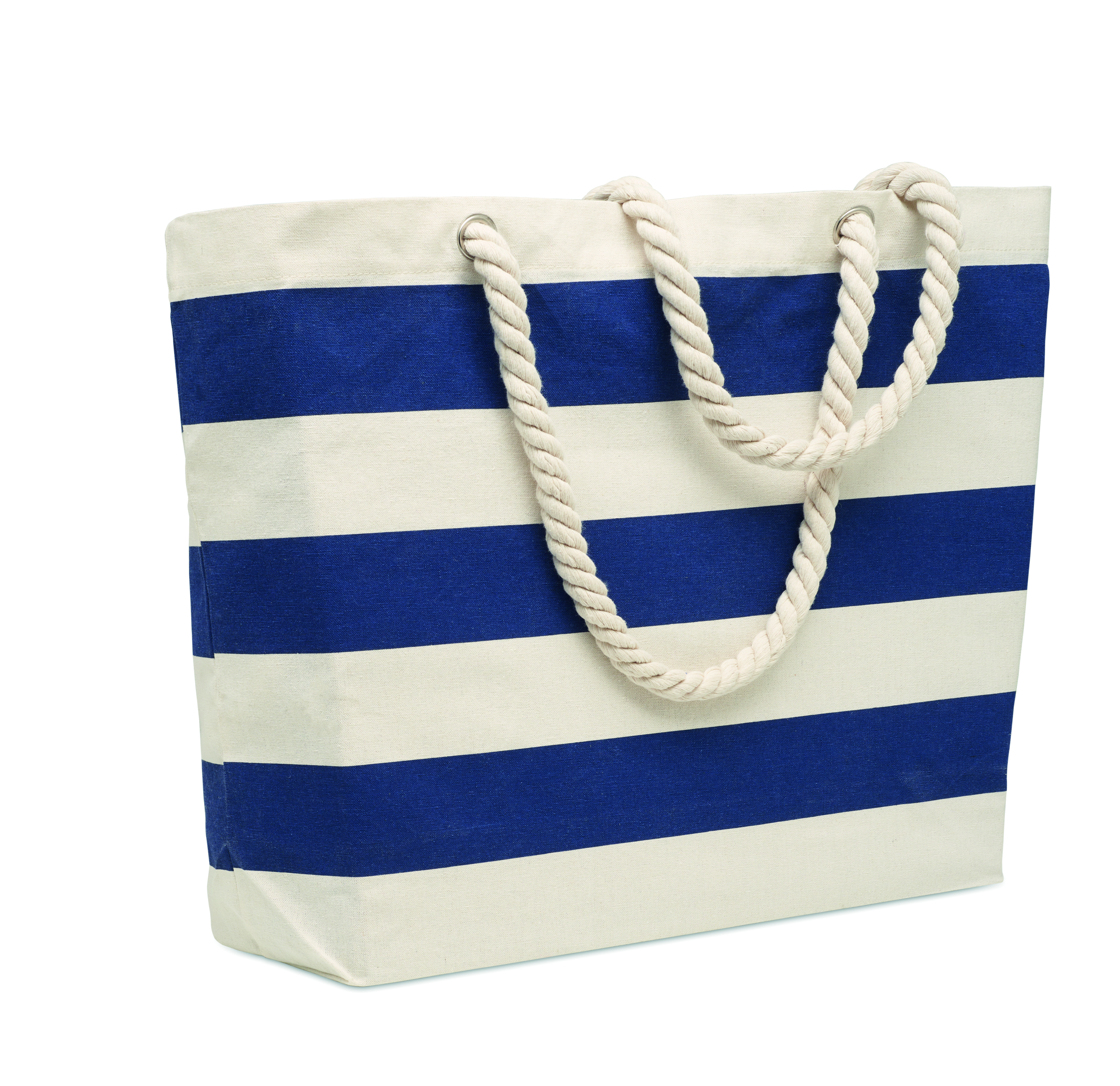 Sac de plage rayé en coton 220 g/m²