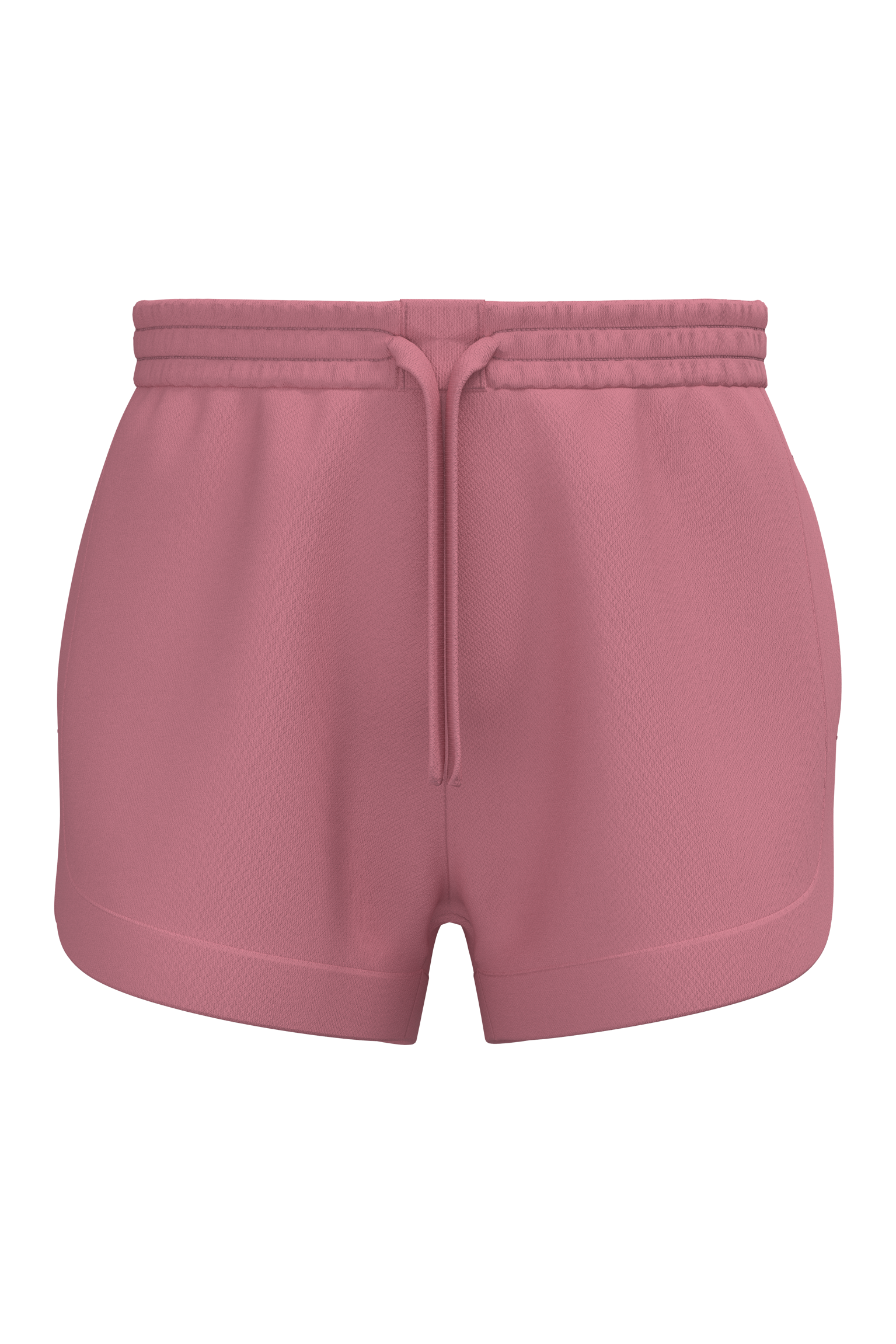 Short écoresponsable French Terry en coton/polyester - Femme