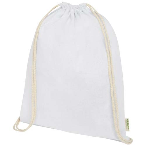 Sac refermable à cordon Odisha 5 L coton bio certifié OCS 140 g/m²