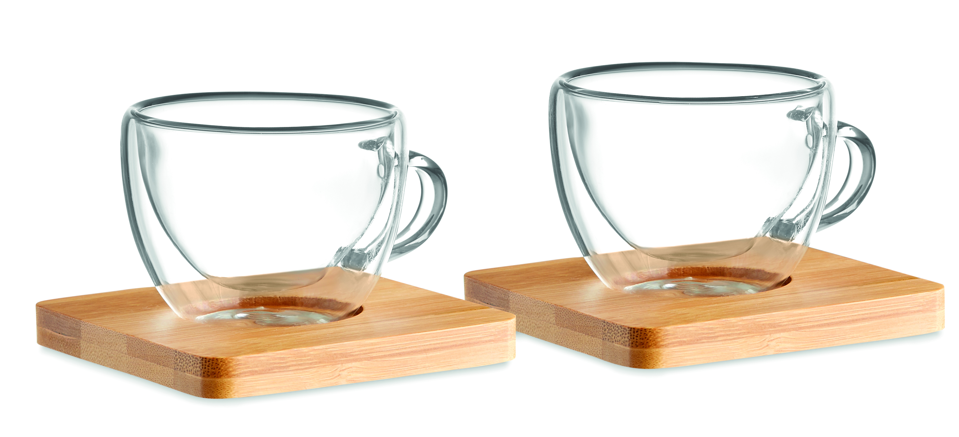 2 verres à expresso double paroi 60 ml