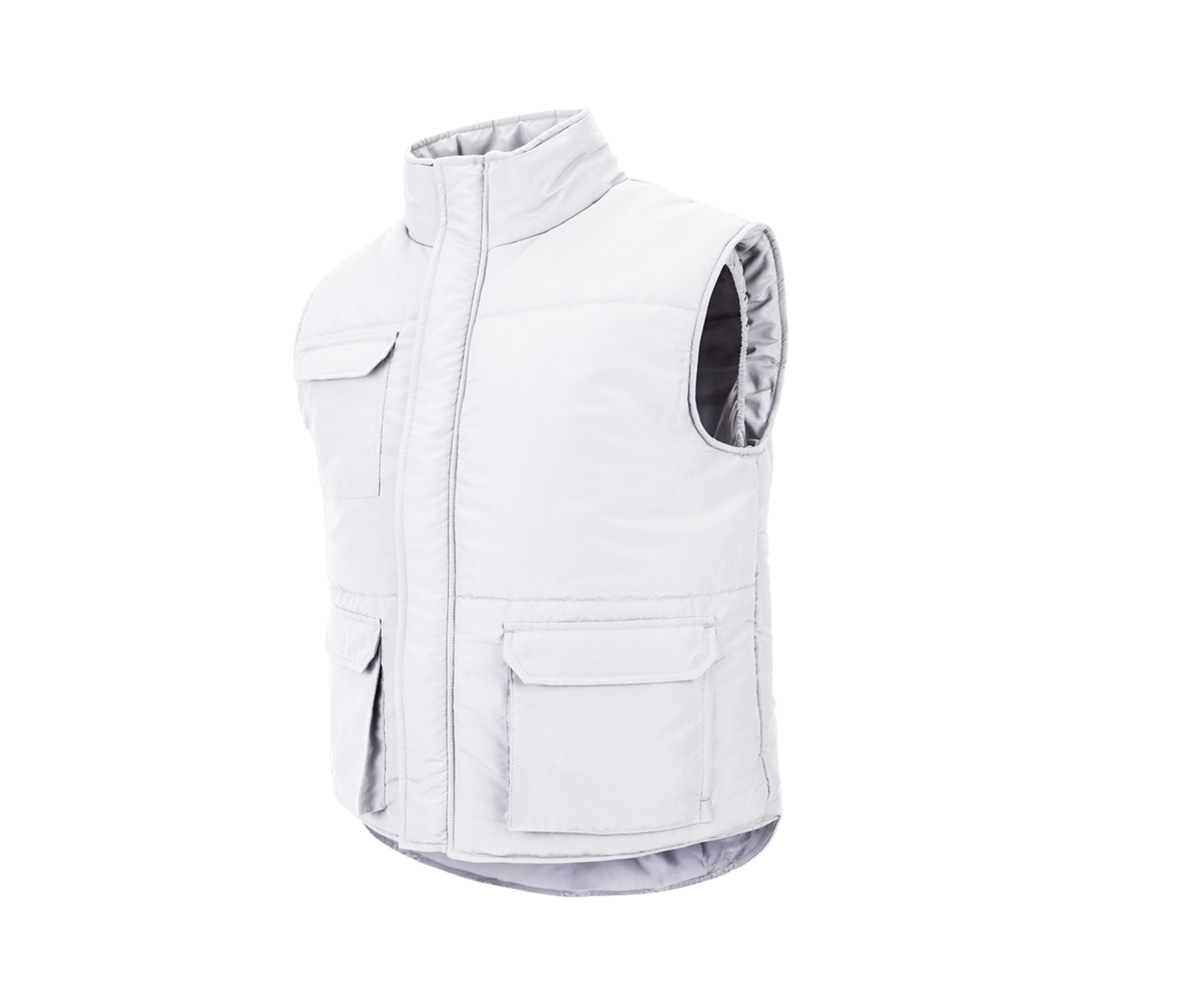 Bodywarmer Matelassé multipoches en polyester - Unisexe