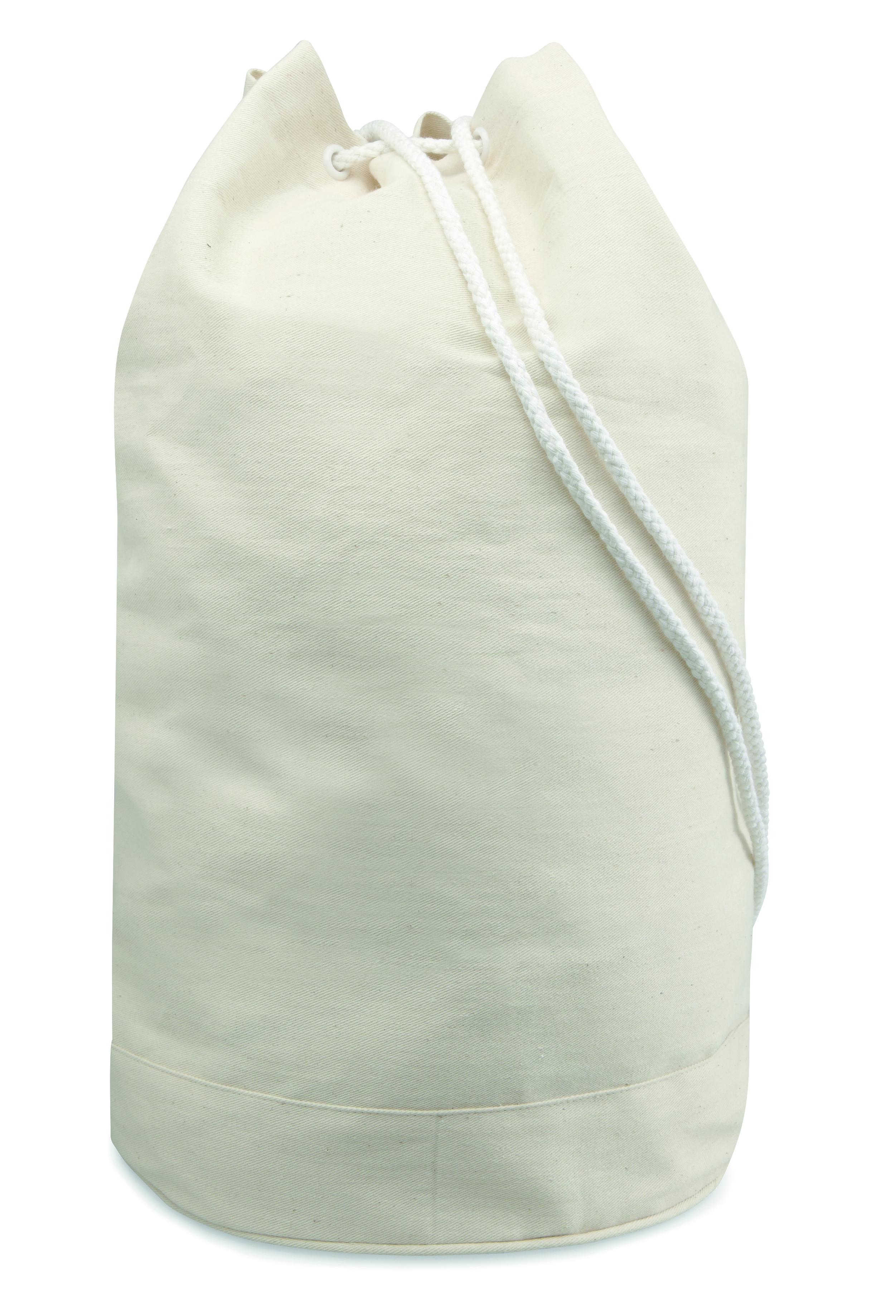 Sac marin en coton avec bandoulière blanche