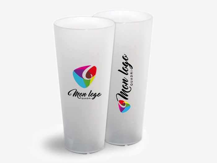 Gobelet Eco Cup 50cl : Verre plastique réutilisable / verre