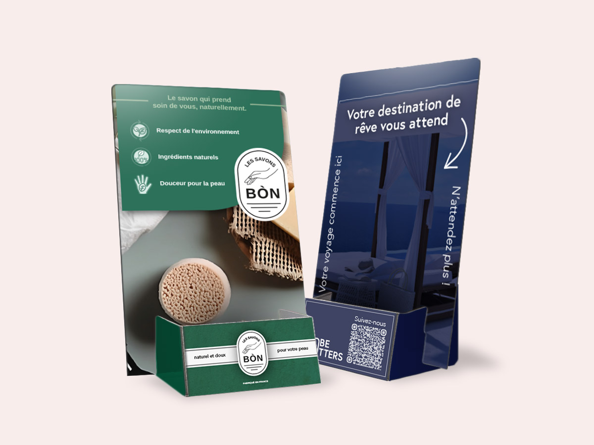 Présentoir Flyer [Pas Cher | Carton | Personnalisé] Porte Flyer