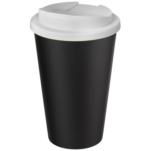 Gobelet Americano Eco recyclé 350 ml avec couvercle anti-déversement personnalisable