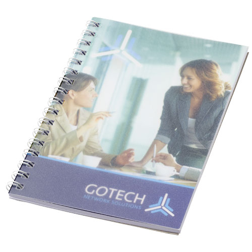 Cahier Desk-Mate® A6 à spirales couverture polypropylène