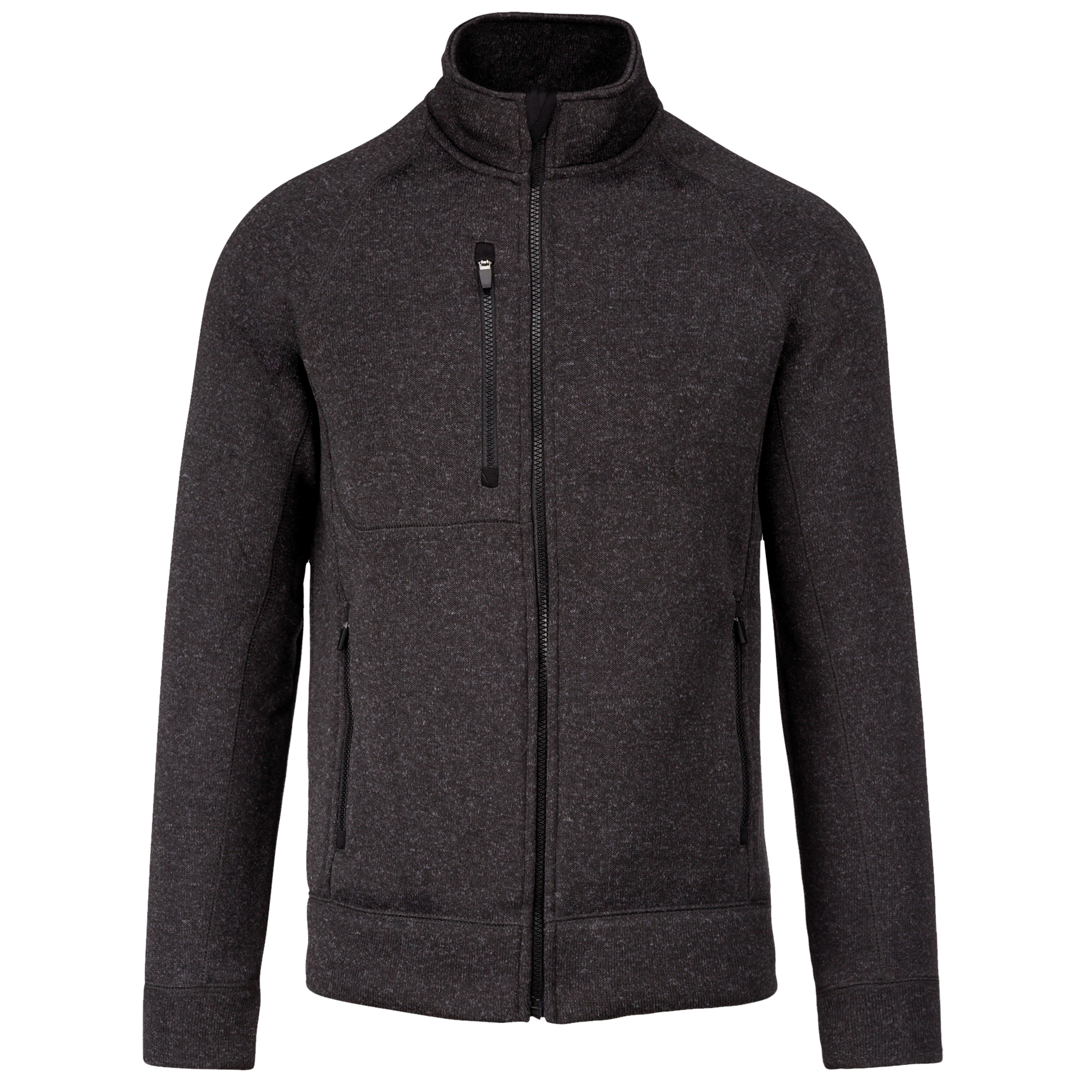 Sweat-shirt zippé K9106 en polyester - Homme