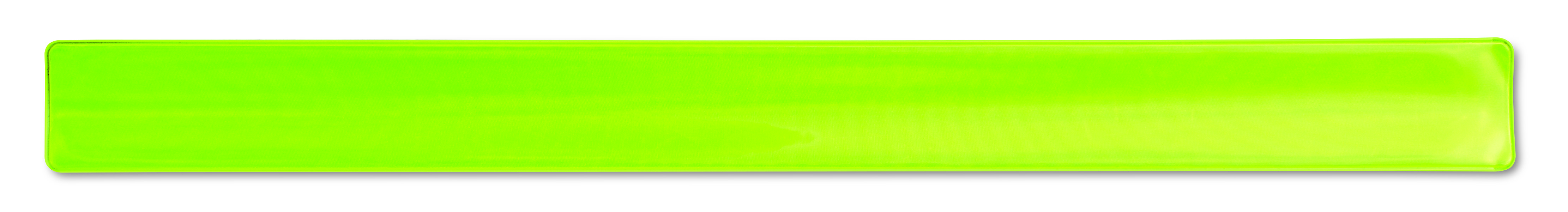 PVC vert fluo 32x3 cm brassard réfléchissant