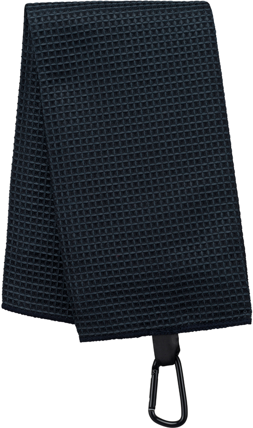 Serviette de golf nid d'abeille - 50 x 40 cm en polyester/polyamide