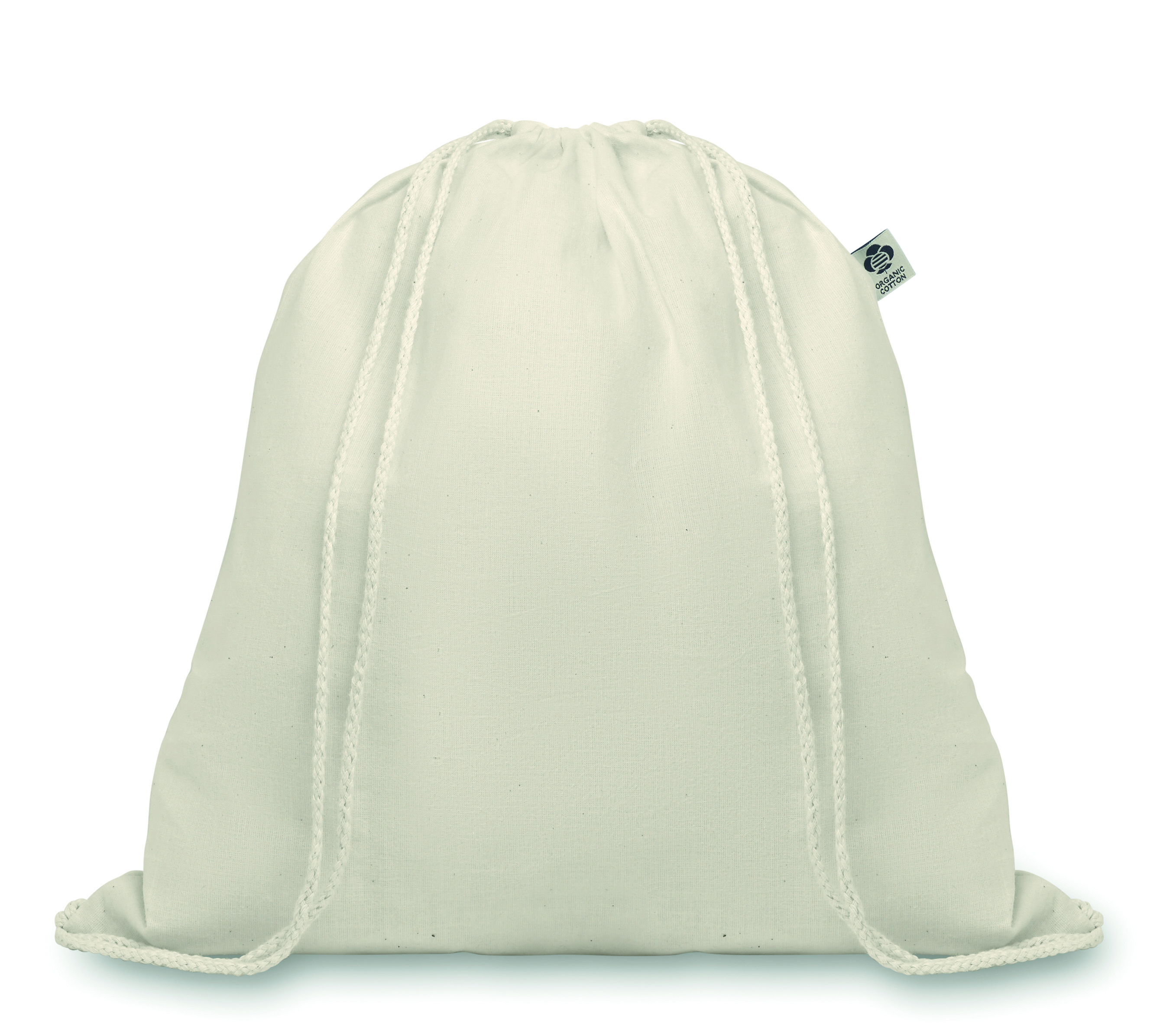 Sac à cordelette en coton bio personnalisable